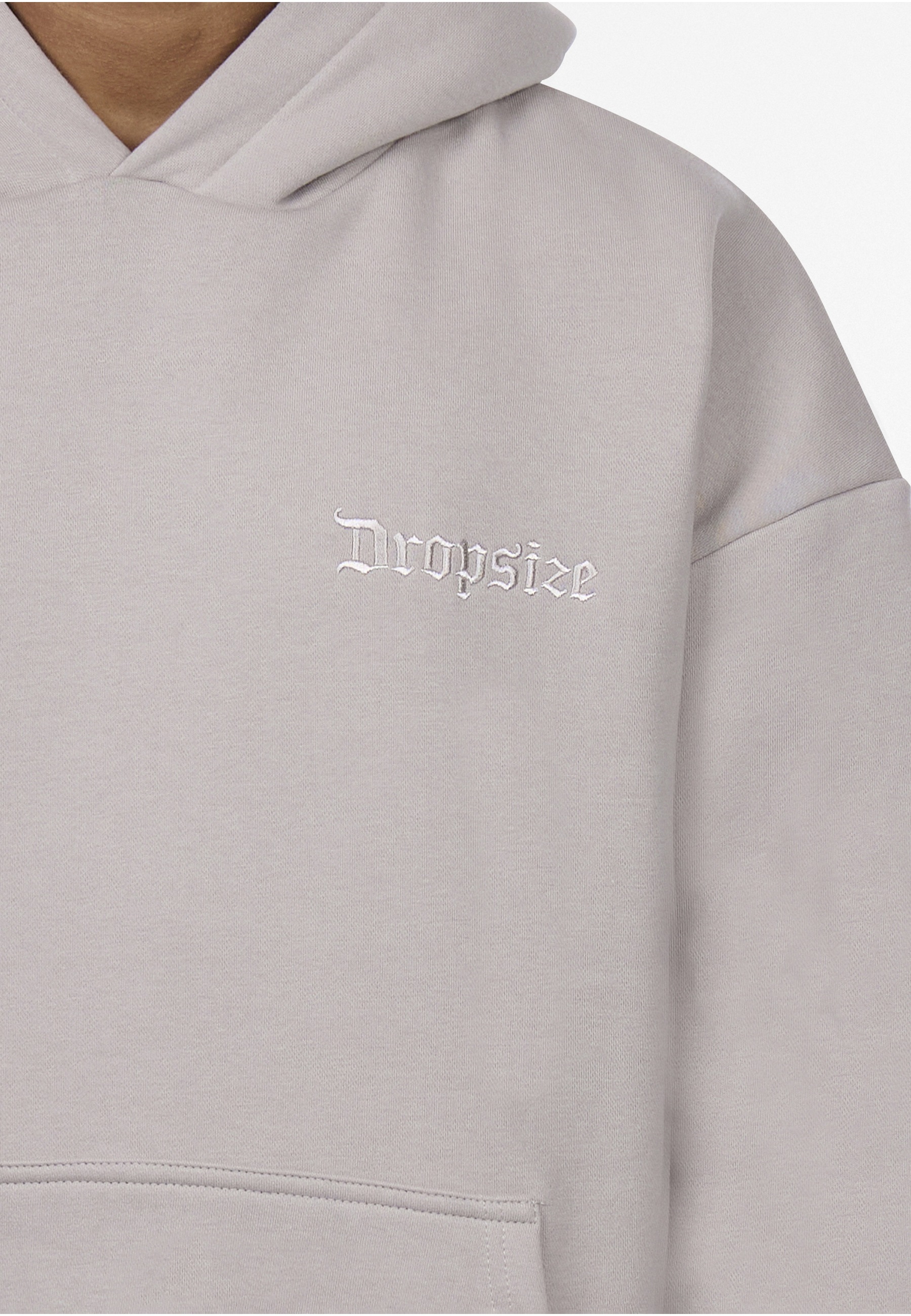 Dropsize Kapuzenpullover »Dropsize HEAVY OVERSIZE EMBO HOODIE« 1 Stk.