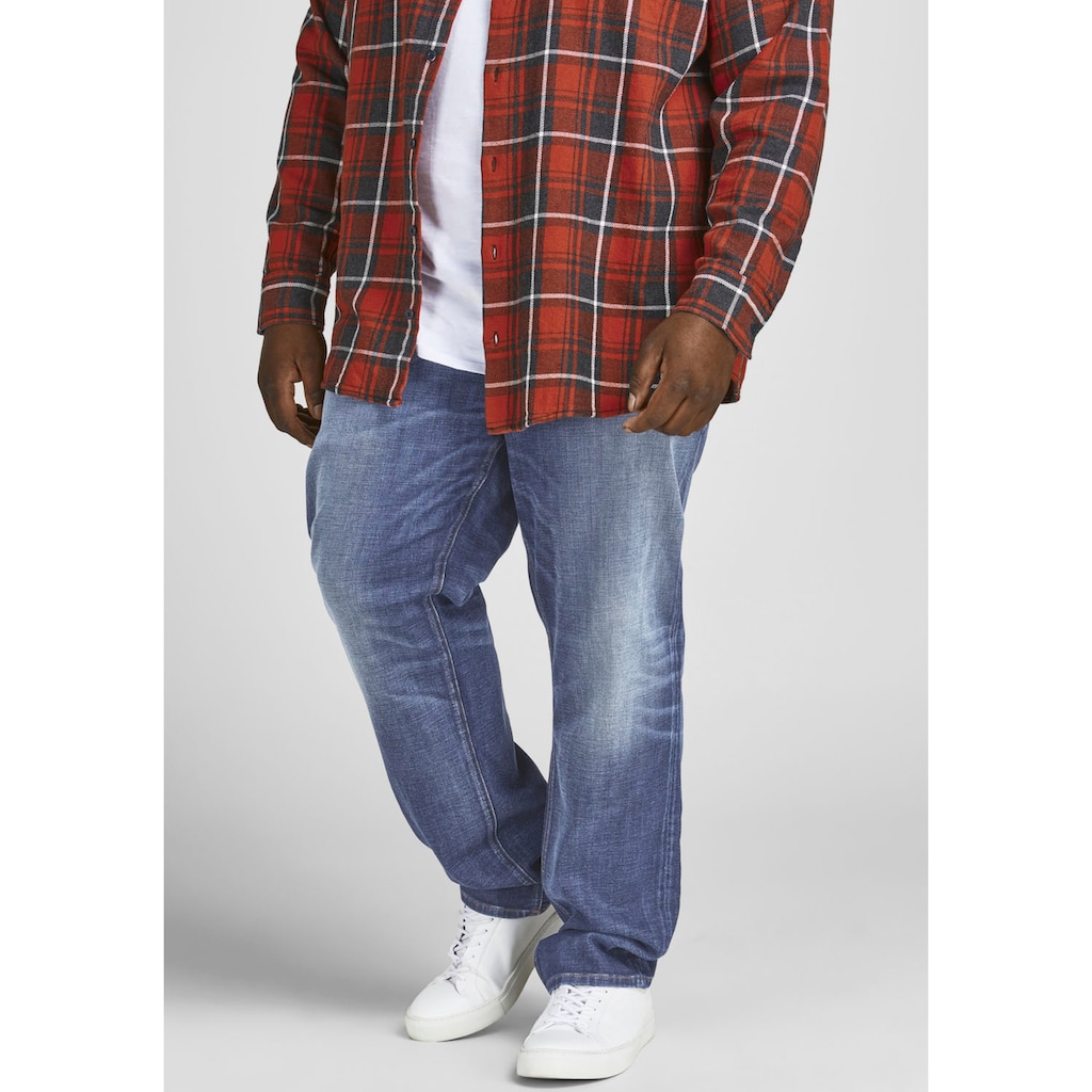 Jack & Jones PlusSize Slim-fit-Jeans »GLENN ORIGINAL«, Bis Weite 48