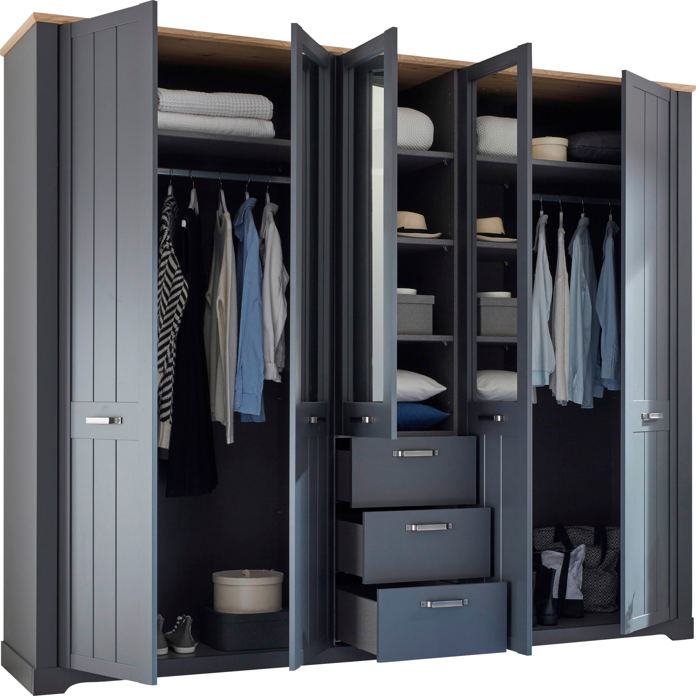 Schlafkontor Kleiderschrank »Elastir«, im Landhausstil