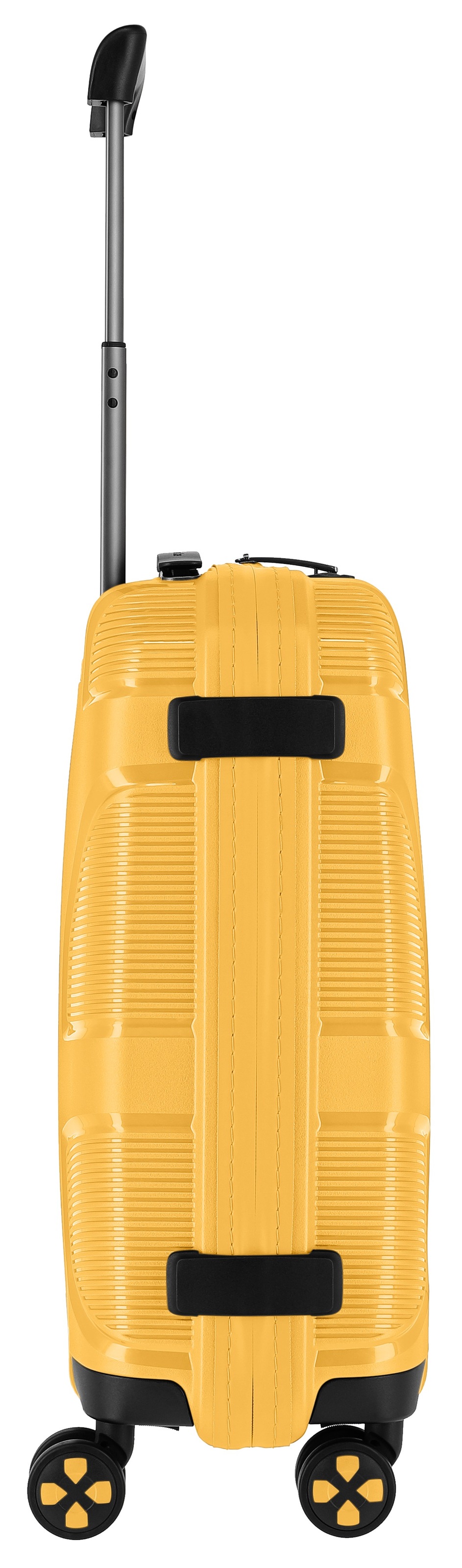 IMPACKT Hartschalen-Trolley »IP1, verschiedene Größen und Farben«, 4 Rollen, Hartschalen-Koffer vegan Koffer Reisegepäck USB-Port TSA Zahlenschloss
