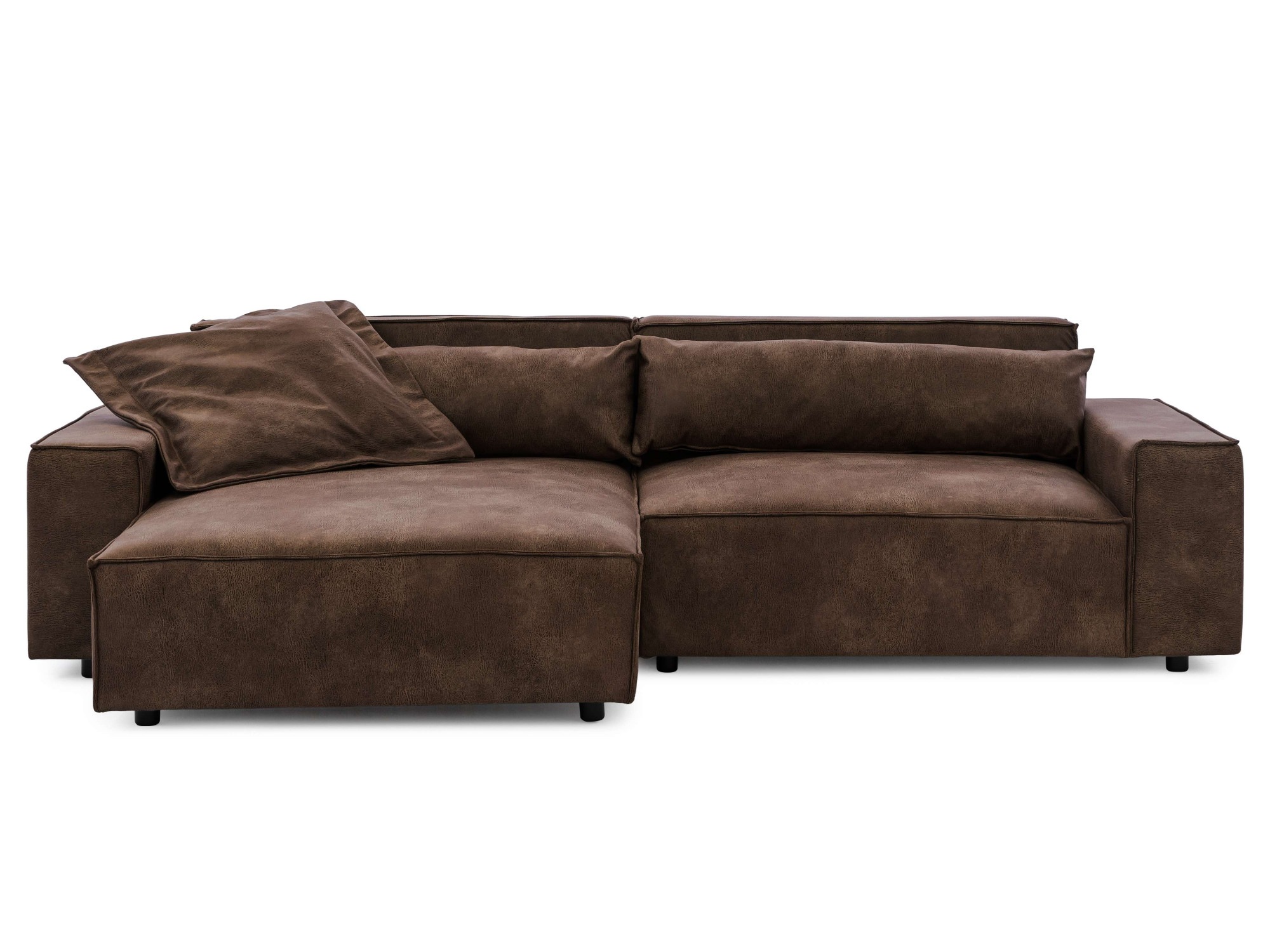 OTTO home Ecksofa »KINLEE Design-Sofa mit Recamiere rechts/links, Maße B/T/ günstig online kaufen