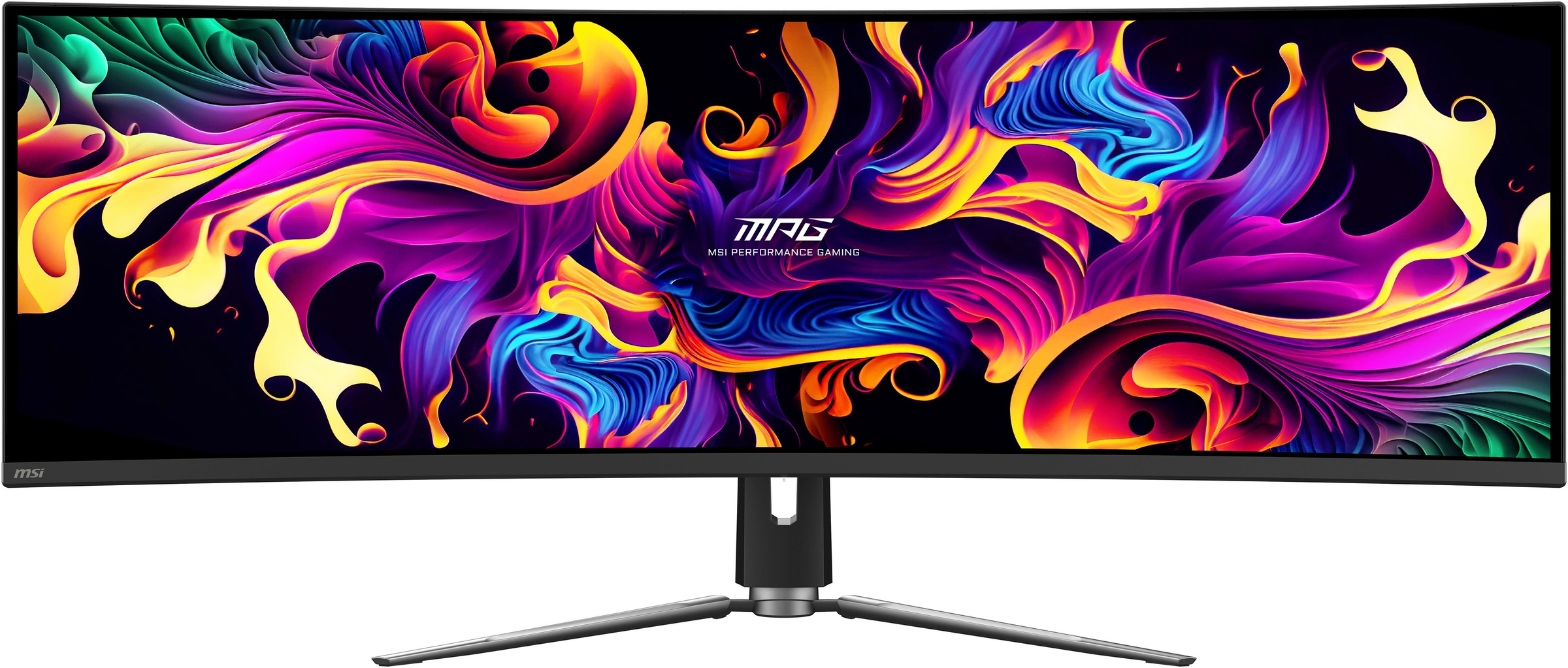 MSI Curved-Gaming-Monitor »MPG 491CQPX QD-OLED«, 125 cm/49 Zoll, 5120 x 1440 px, DQHD, 0,03 ms Reaktionszeit, 240 Hz