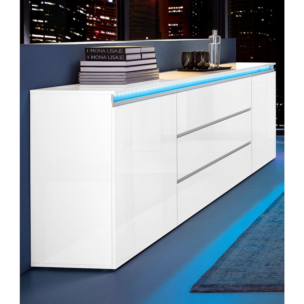 INOSIGN Sideboard »Magic«, Breite 240 cm, ohne Beleuchtung