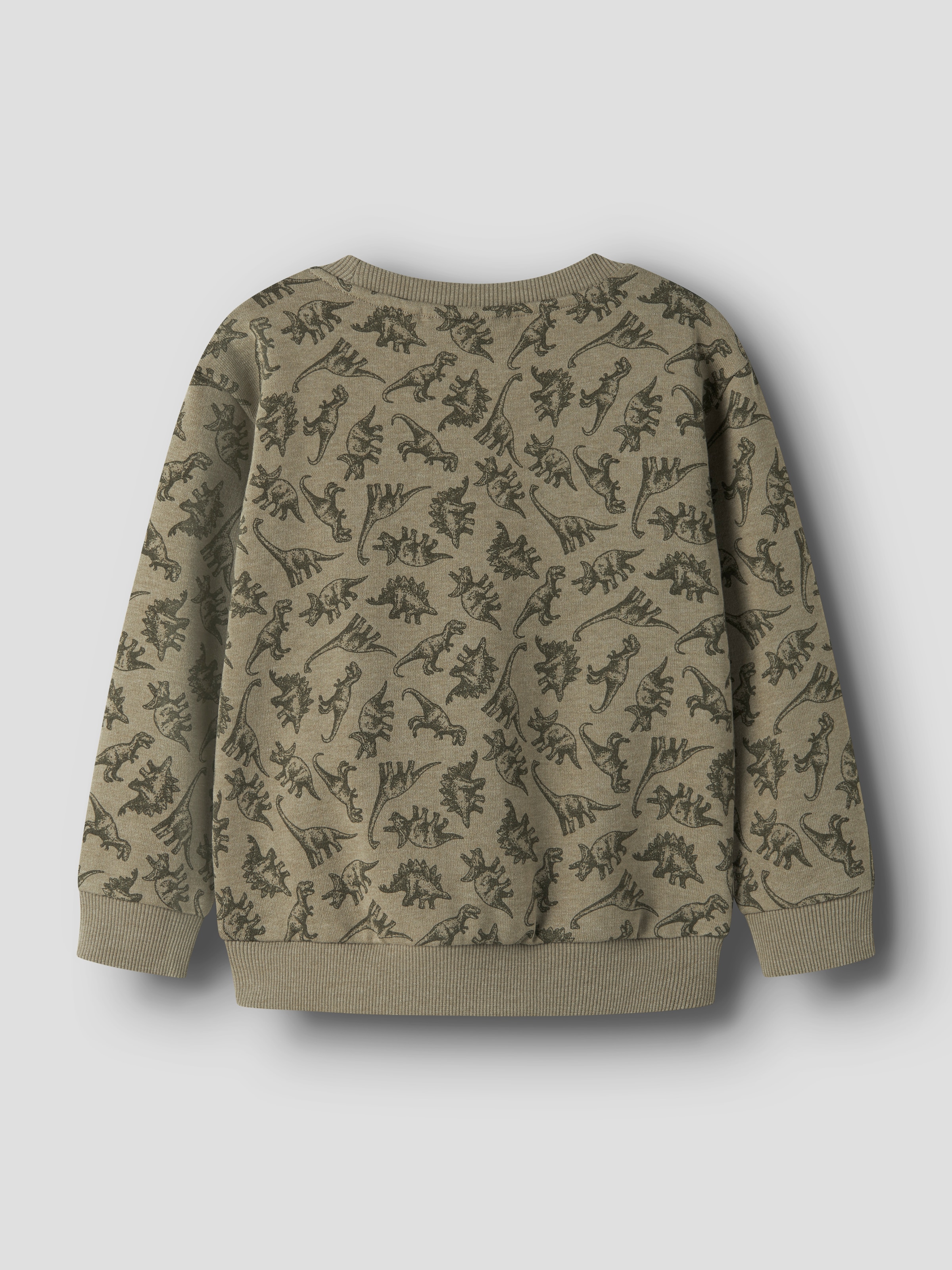 Name It Sweatshirt »NMMVIMO LS NREG AOP SWEAT BRU«, Baumwollmischung, regular fit
