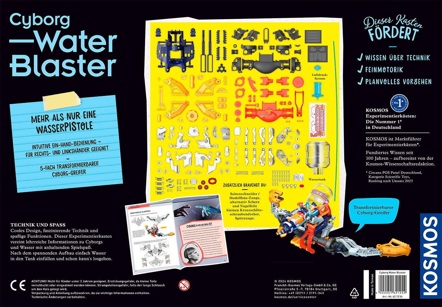 Kosmos Modellbausatz »Cyborg Water-Blaster«