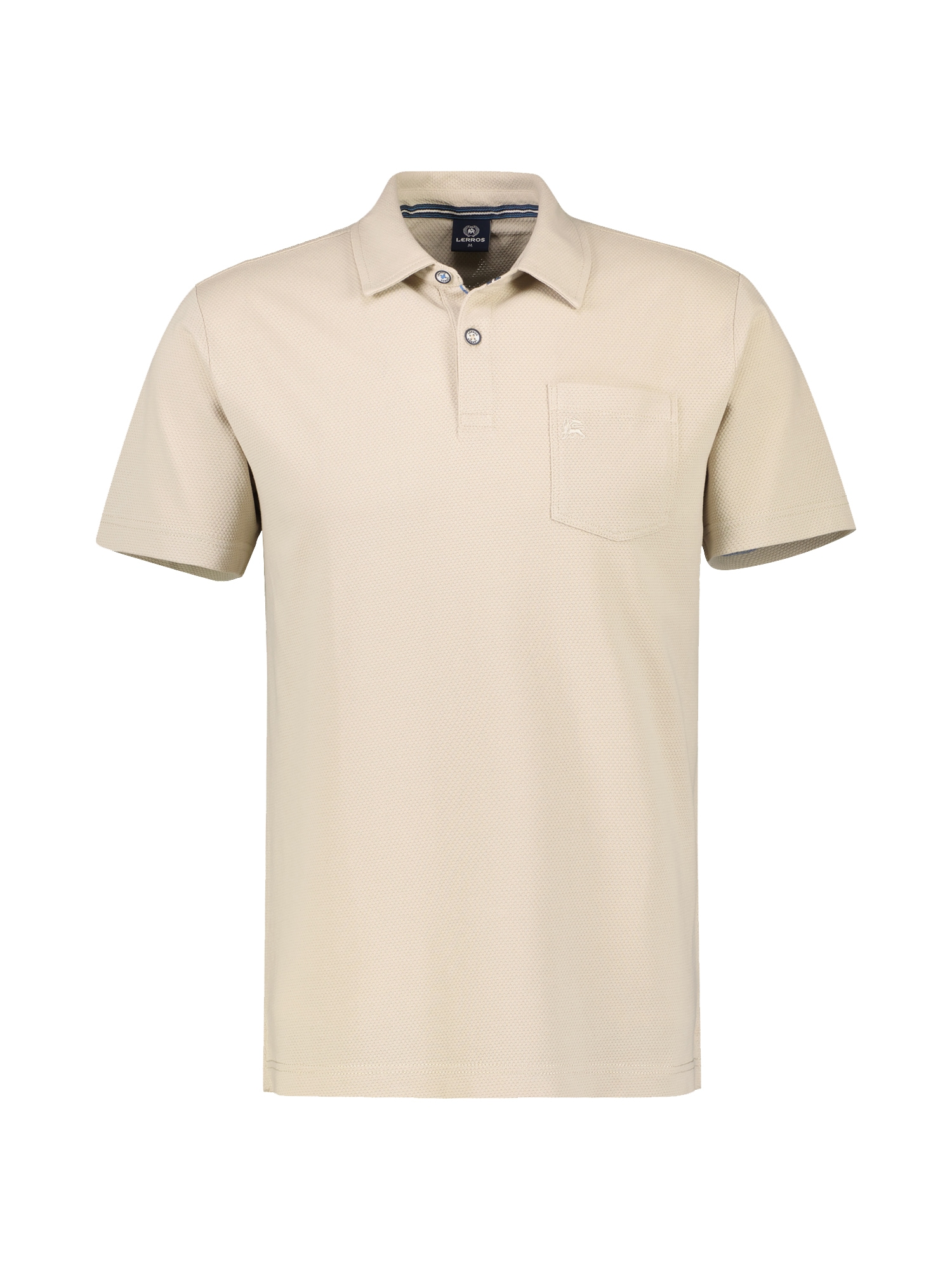 LERROS Poloshirt »LERROS Herren Poloshirt in sportiver Waffelpiquéqualität«