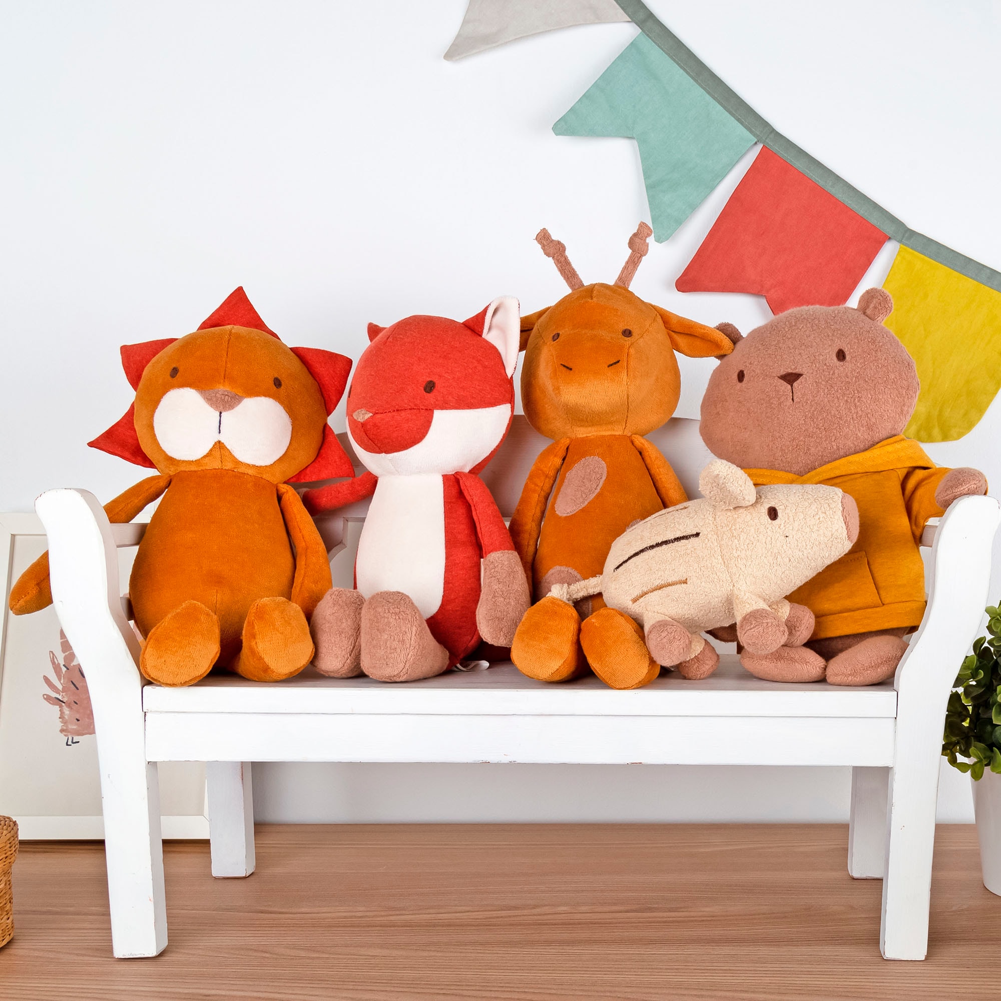 Sigikid Kuscheltier »Mister O'Lui Kuschelfreunde - Fuchs Ferdinand«