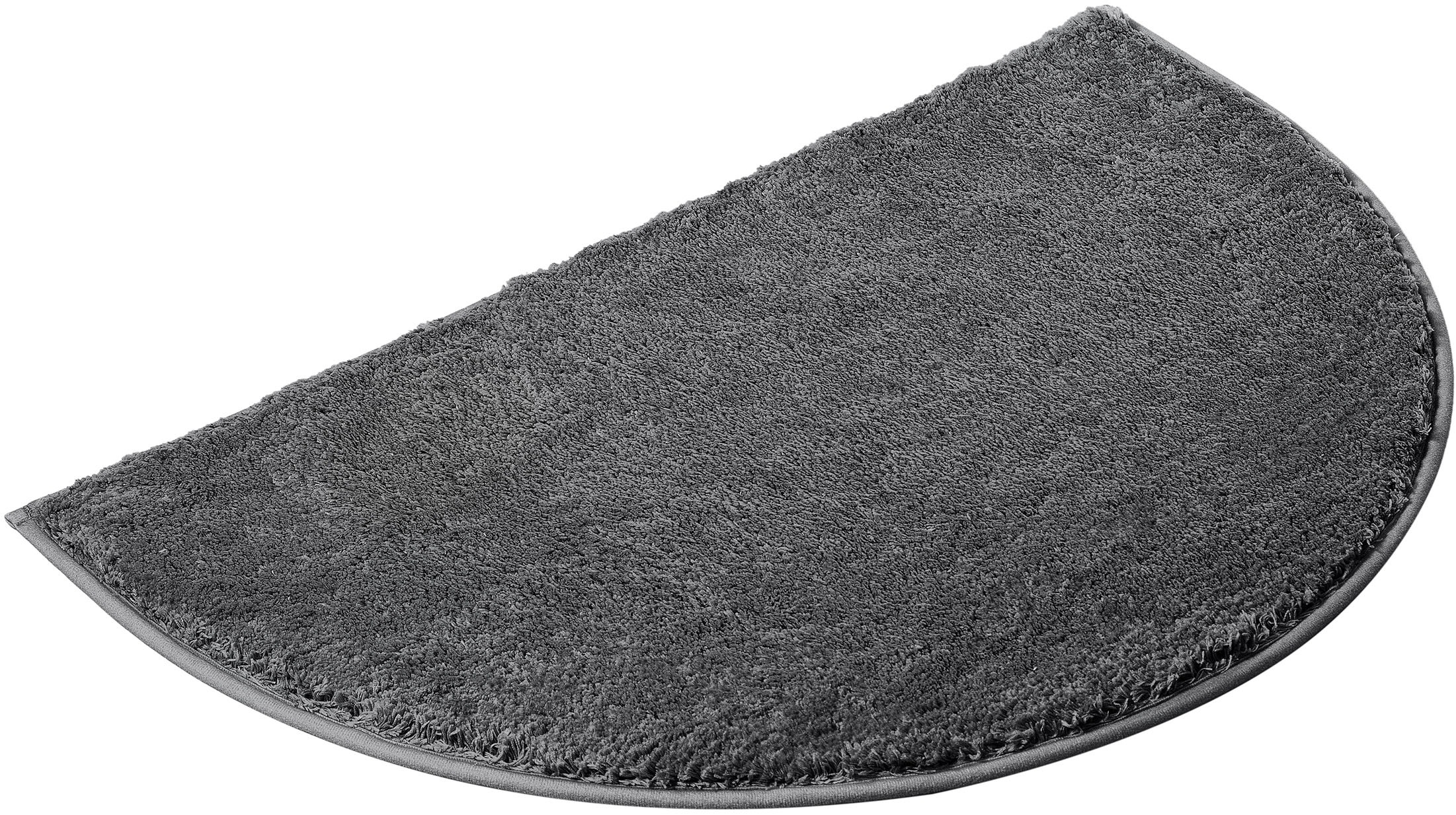my home Badematte »Juna, Badteppich«, rutschhemmend beschichtet, fußbodenheizungsgeeignet-strapazierfähig, besonders weich, Badematten, unifarben