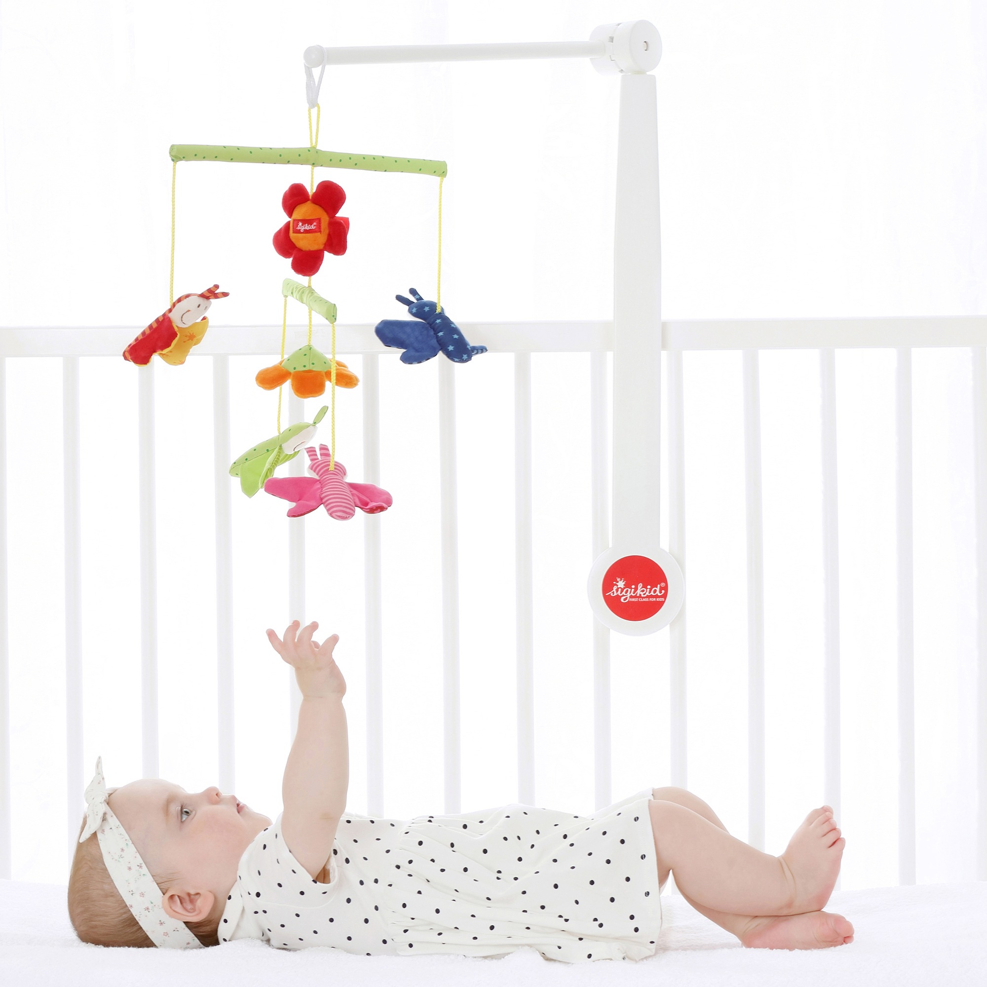 Sigikid Himmelstange »Holzrack für Mobile, weiß«, Fixmaß