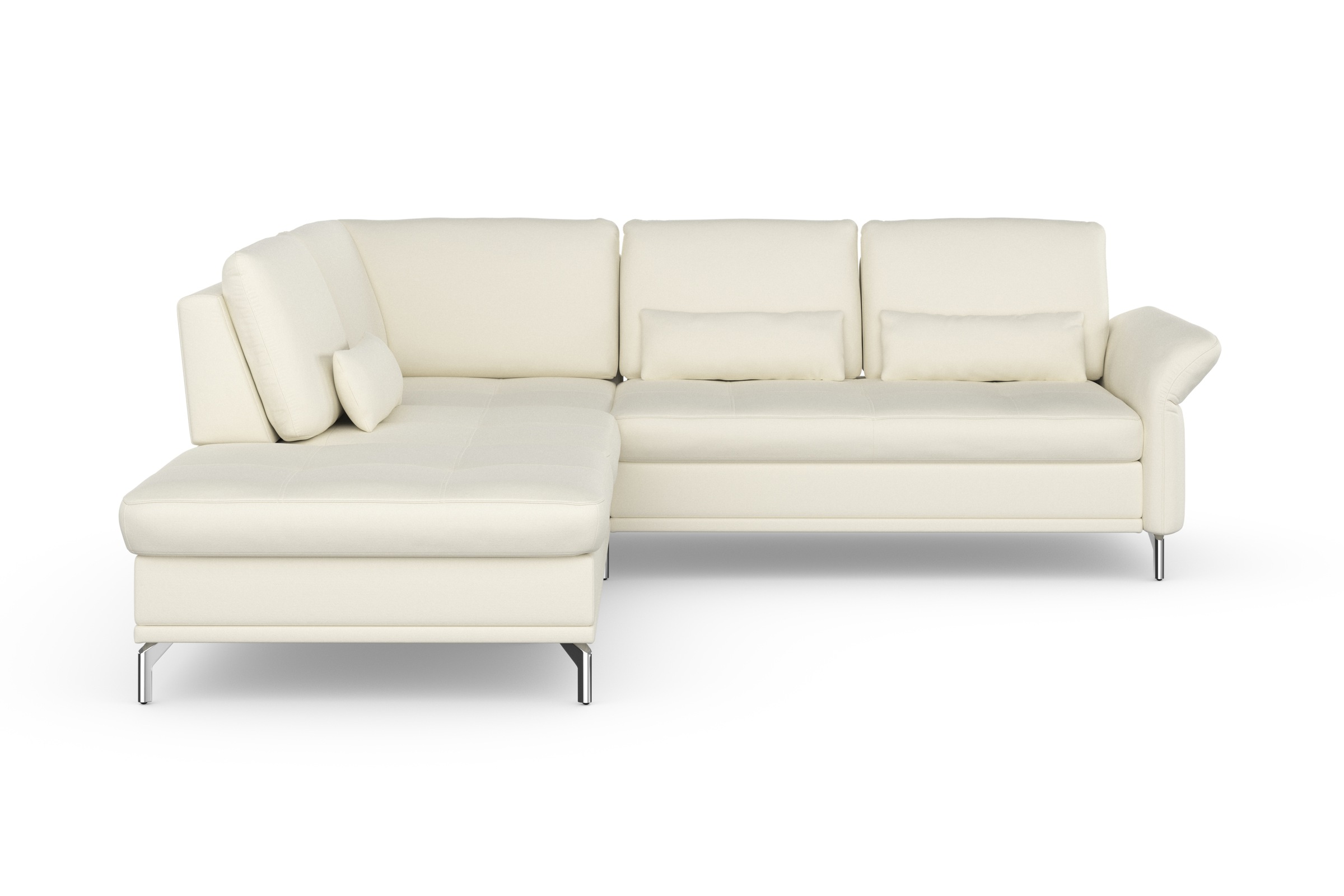 Home affaire Ecksofa »Palm Beach L-Form« Federkern, mit Sitztiefenverstellu günstig online kaufen