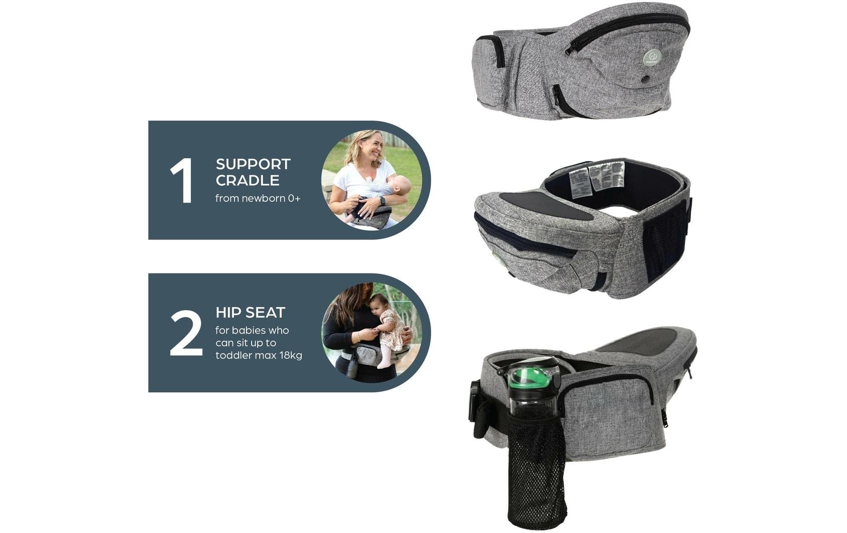 Dreambaby Bauchtrage »Dreambaby Hüftsitz Up&Go« bis 15 kg