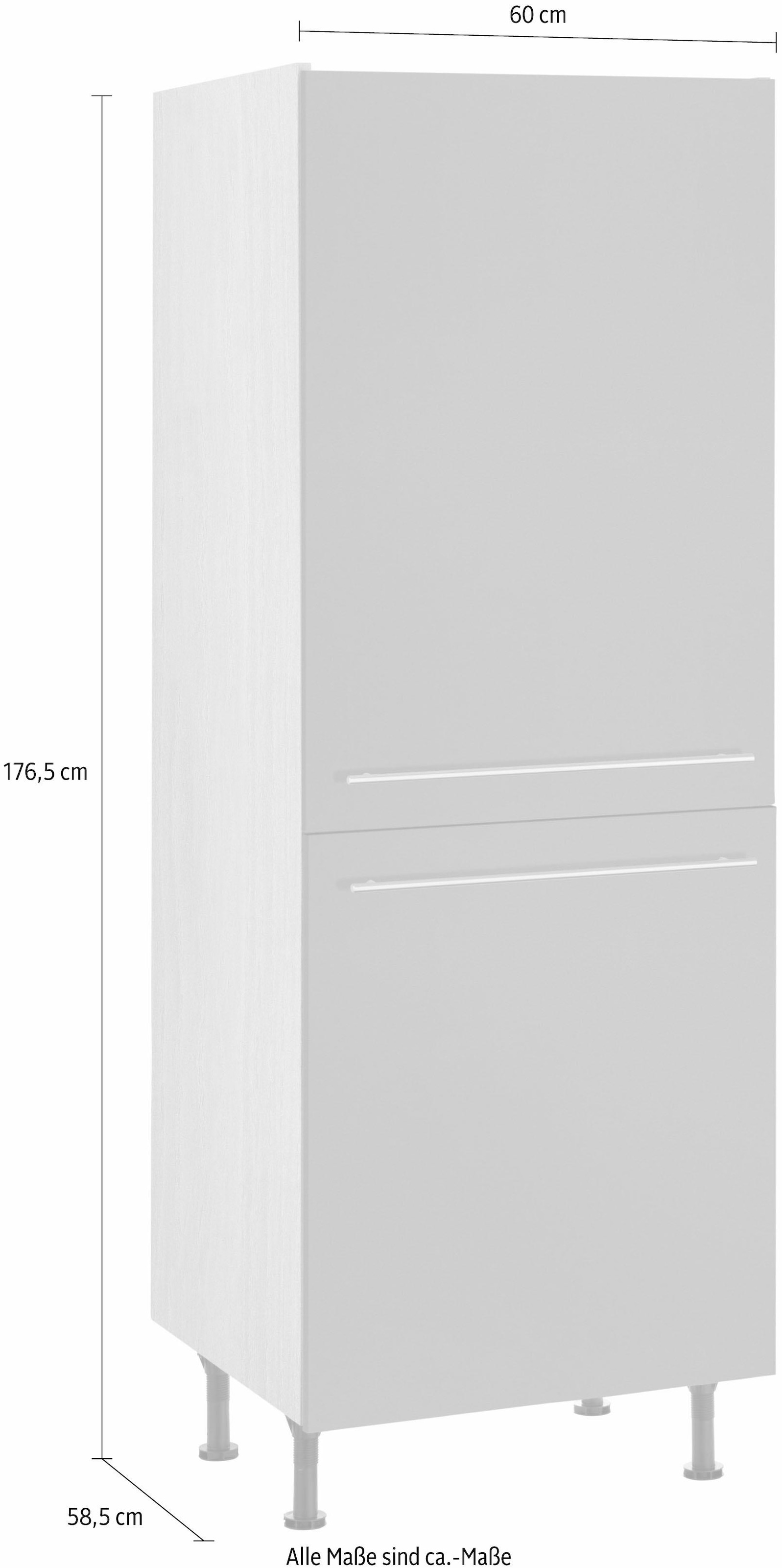 OPTIFIT Hochschrank »Bern«, 60 cm breit, 176 cm hoch, mit höhenverstellbaren  Stellfüßen auf Raten bestellen | Hochschränke