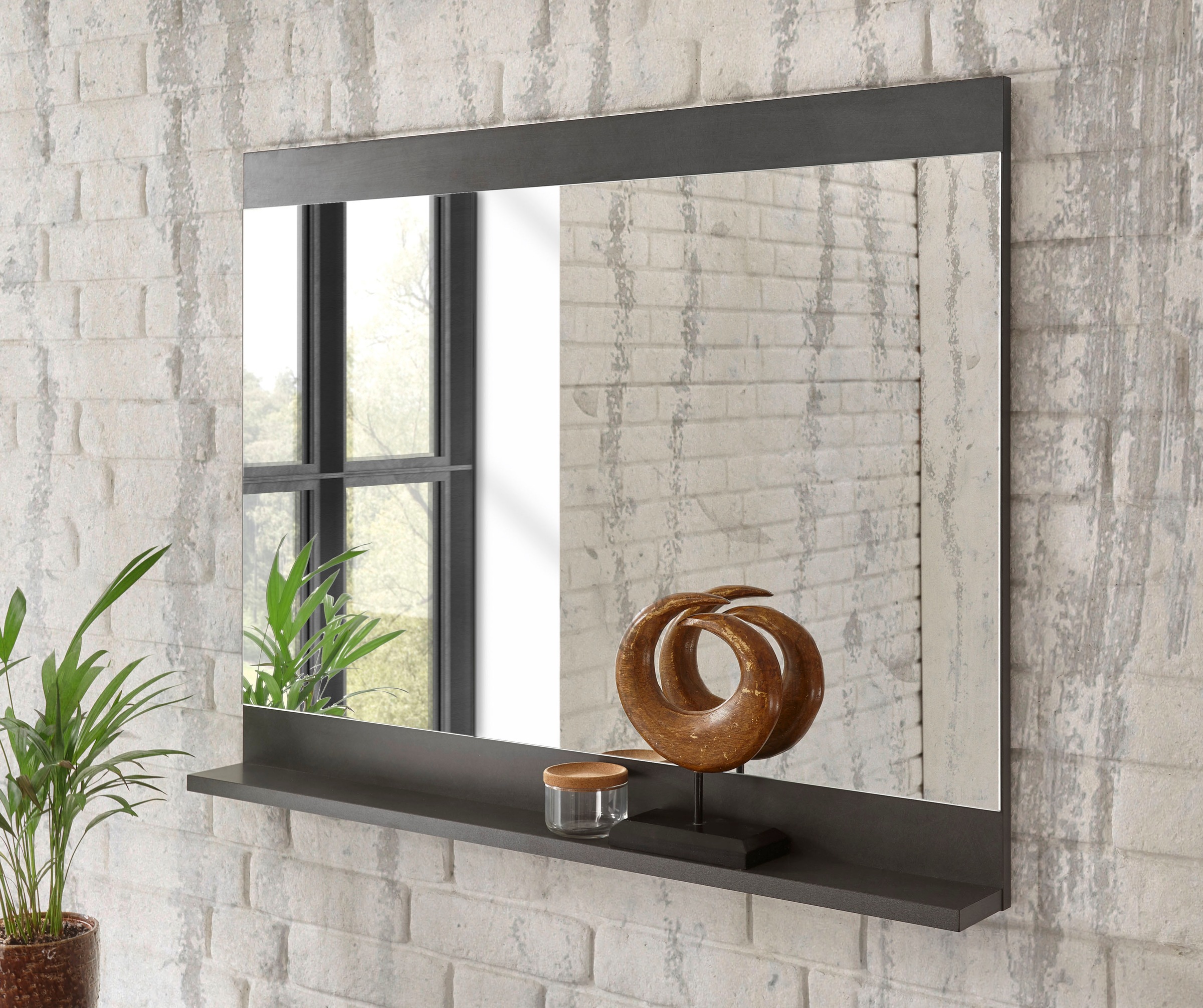 Home affaire Wandspiegel »Brooklyn, moderner Spiegel, Garderobenspiegel« un günstig online kaufen