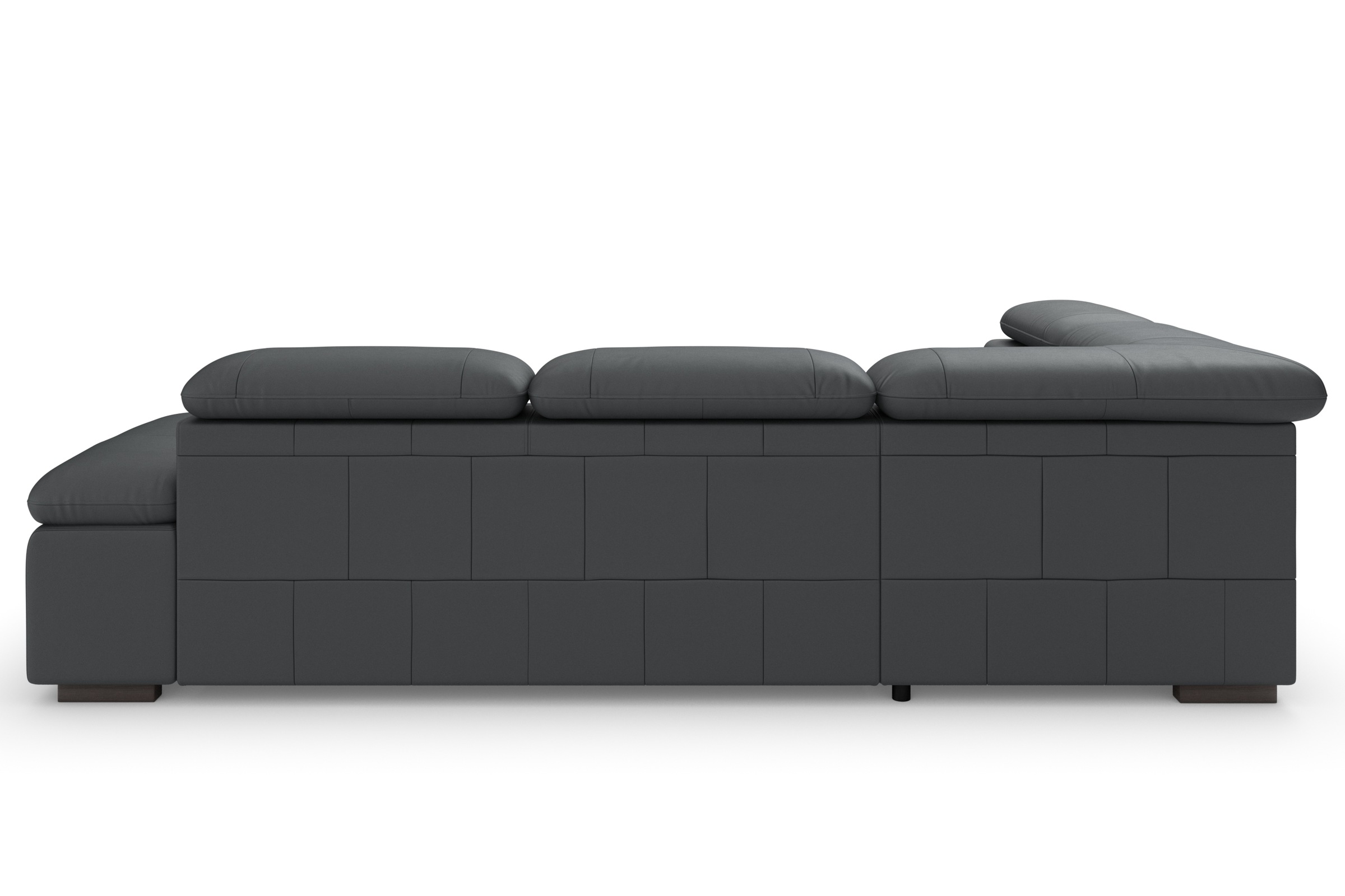 Home affaire Ecksofa »Alberto L-Form«, mit Kopfteilverstellung, wahlweise mit Bettfunktion