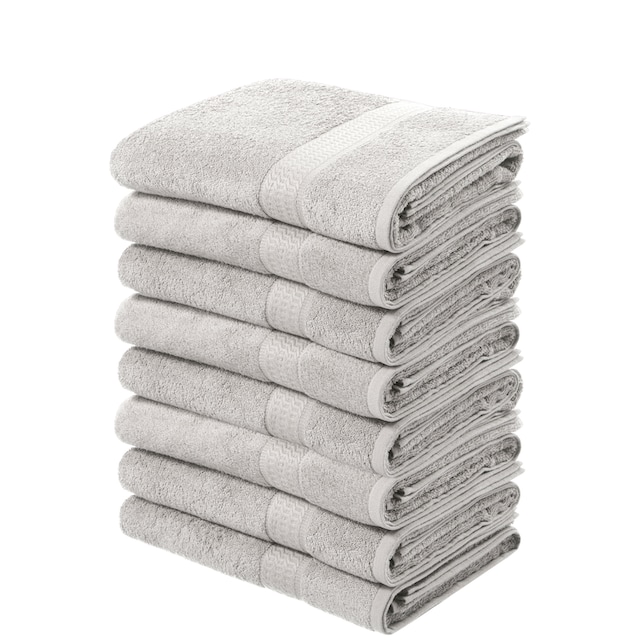 bequem Struktur-Bordüre, Baumwolle Handtuchset als Handtücher my mit im (8 home und bestellen »Juna«, St.), schnell Serie, und 100% Set