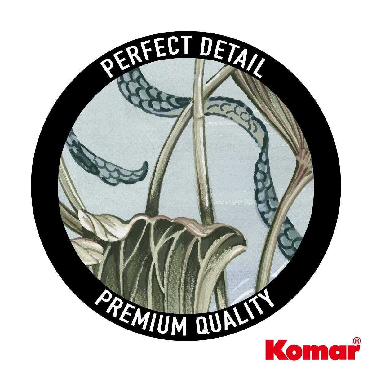 Komar Fototapete »Vlies Fototapete - Haiku - Größe 300 x 250 cm« Motiv | bedruckt glatt