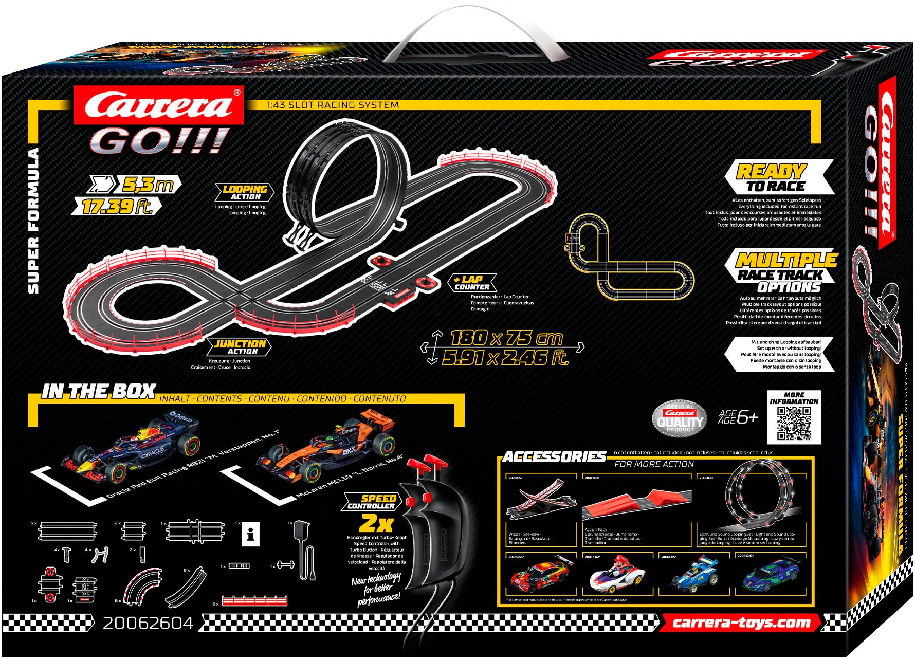 Carrera® Autorennbahn »Carrera GO!!! Super Formula«