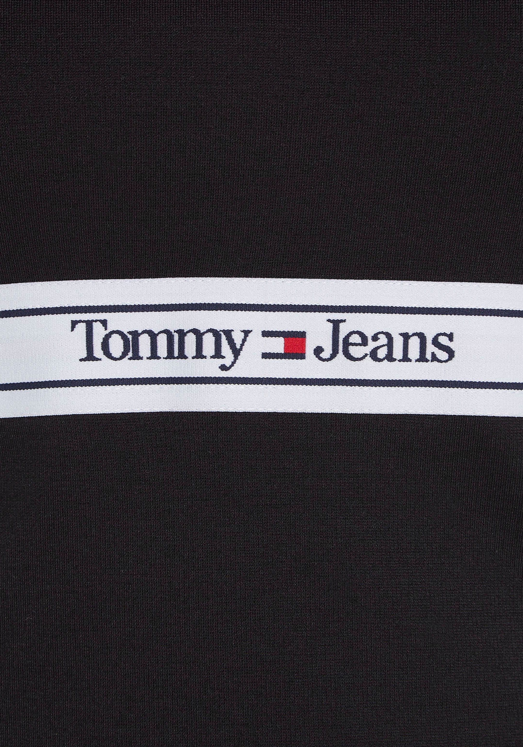 Tommy Jeans Jerseykleid, mit Kontrastband am Krageninneren