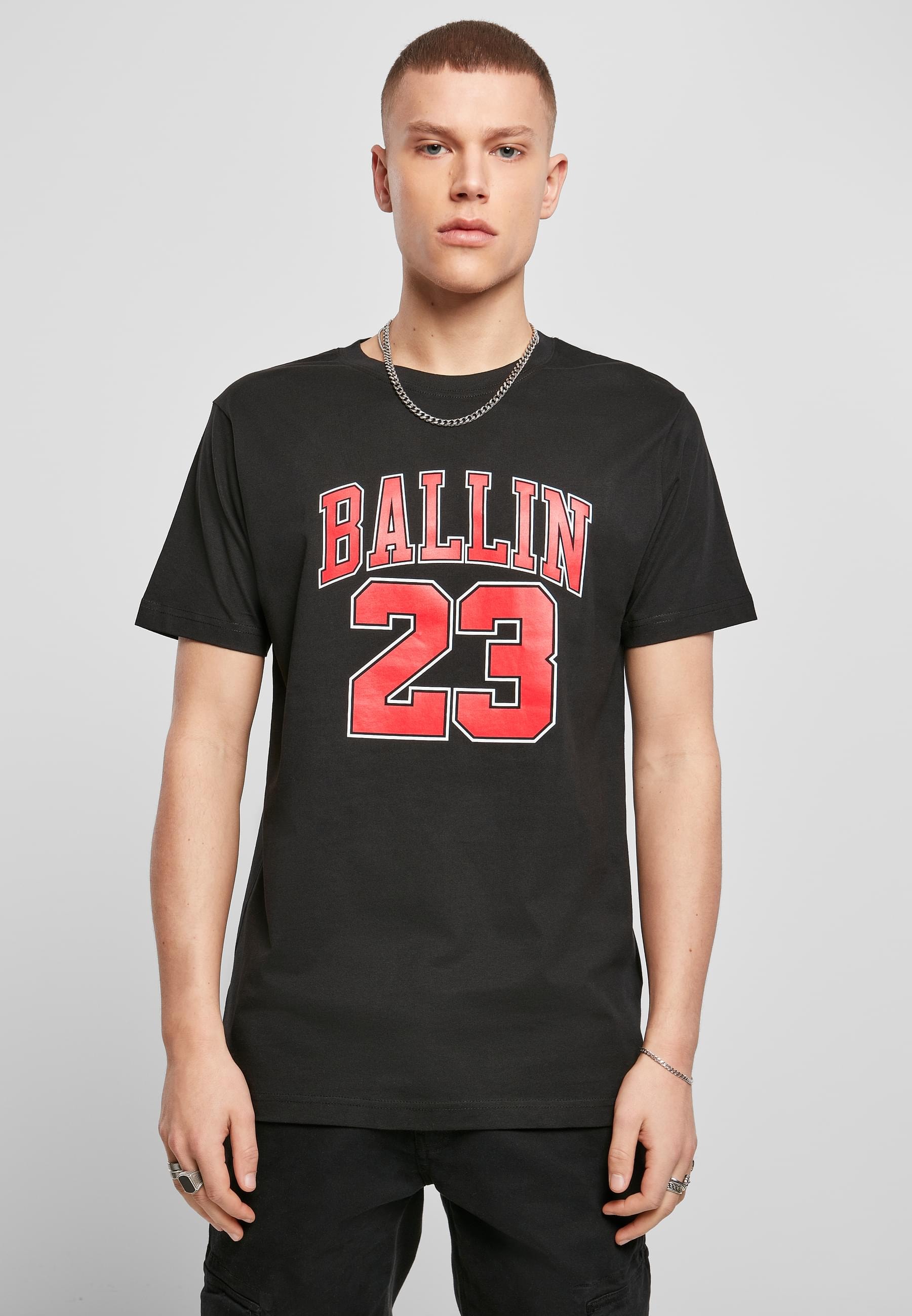 MisterTee Kurzarmshirt »MisterTee Herren Ballin 23 Tee« 1 Stk.
