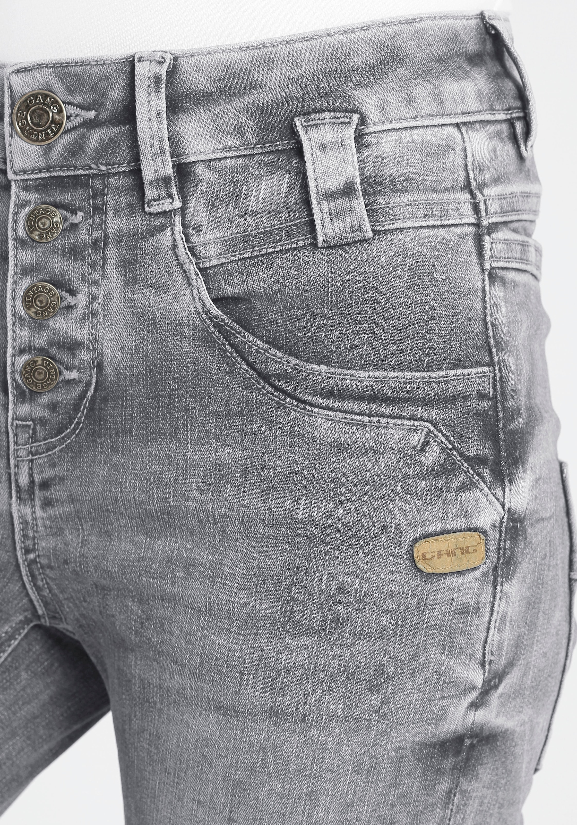 GANG Slim-fit-Jeans »94CARLI«, mit offener Knopfleiste bestellen