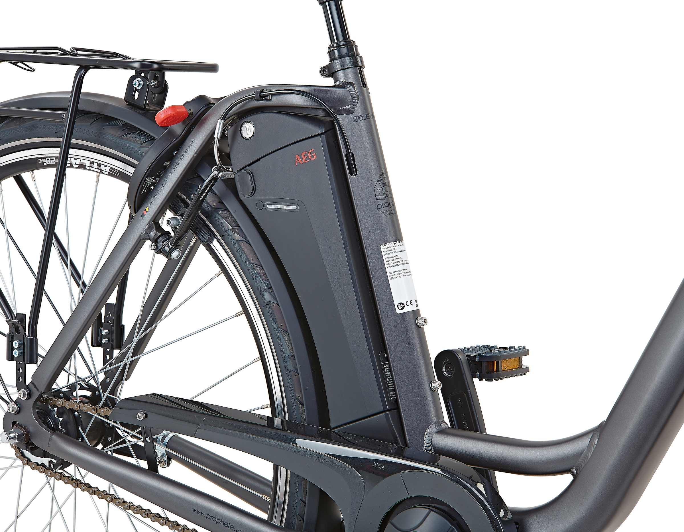 Prophete E-Bike »Geniesser 22.EMC.30«, 7 Gang, Shimano, Nexus, Frontmotor 250 W, Pedelec, Elektrofahrrad für Damen u. Herren