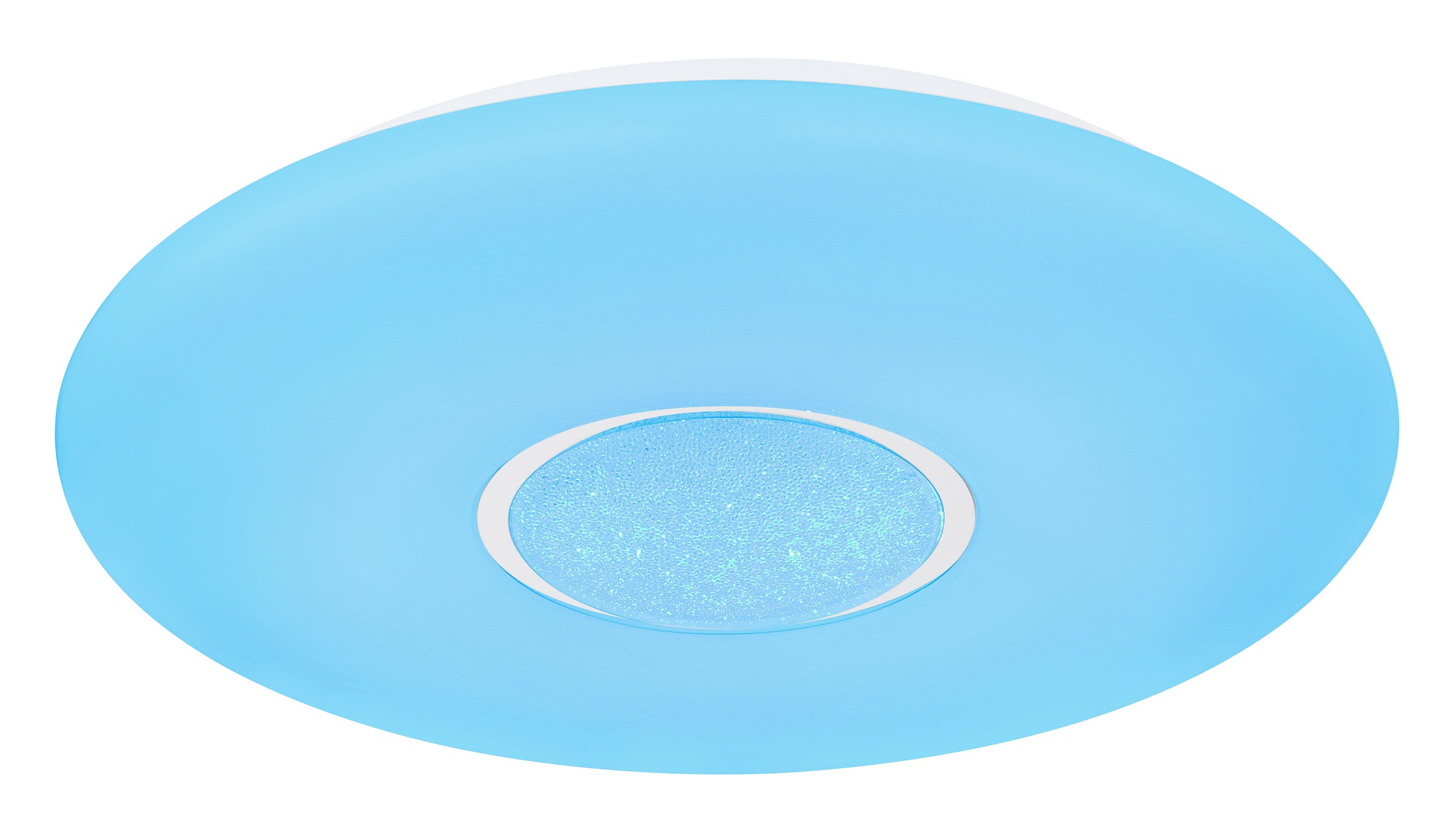 GLOBO LIGHTING LED Deckenleuchte »SULLY« LED-Modul 1 Stk. Deckenlampe/rund/Wohnzimmer/Schlafzimmer/elegant/rot-grün-blau