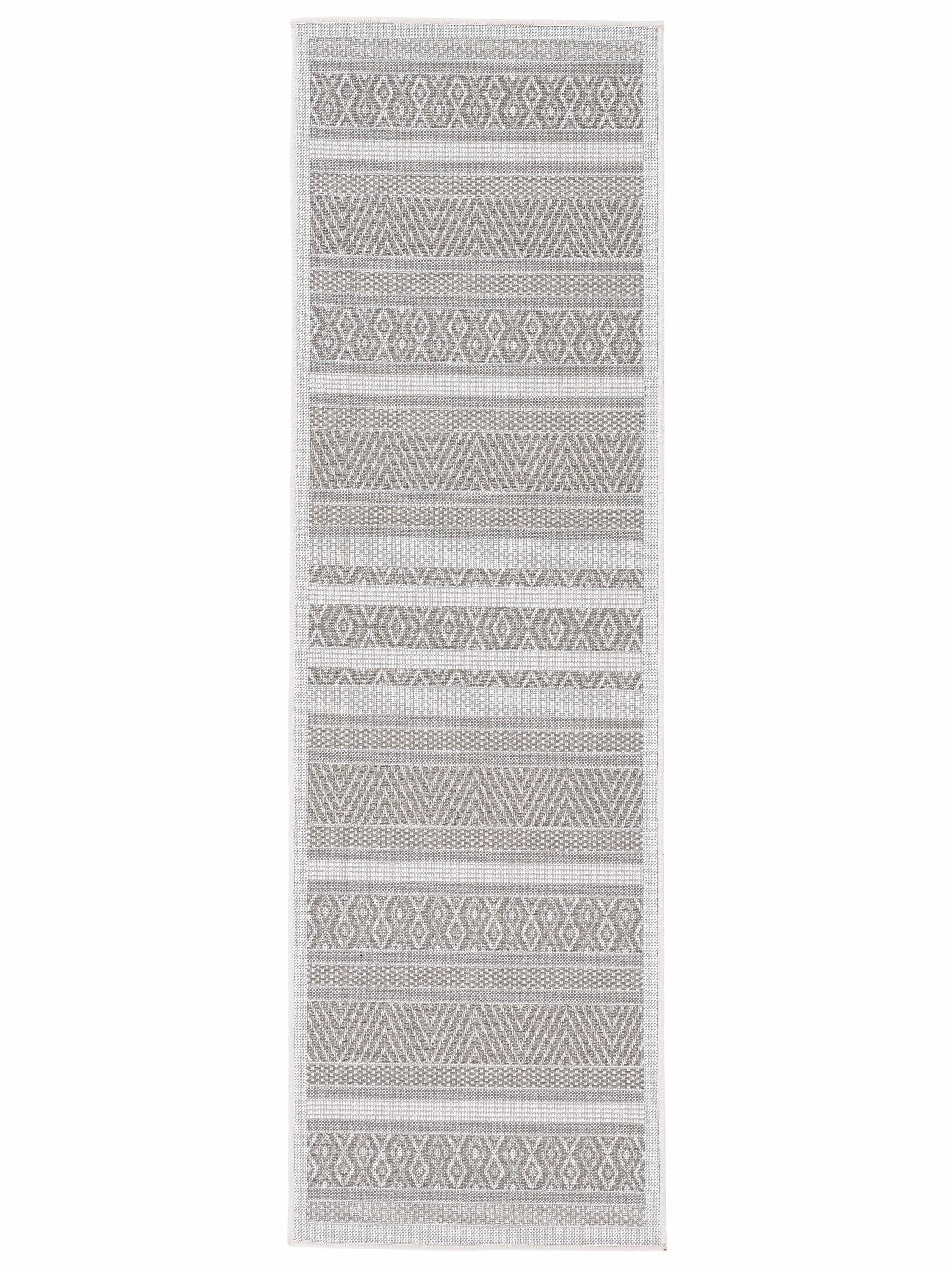 carpetfine Läufer »Boho 101«, rechteckig, 4 mm Höhe, robustes Flachgewebe, günstig online kaufen