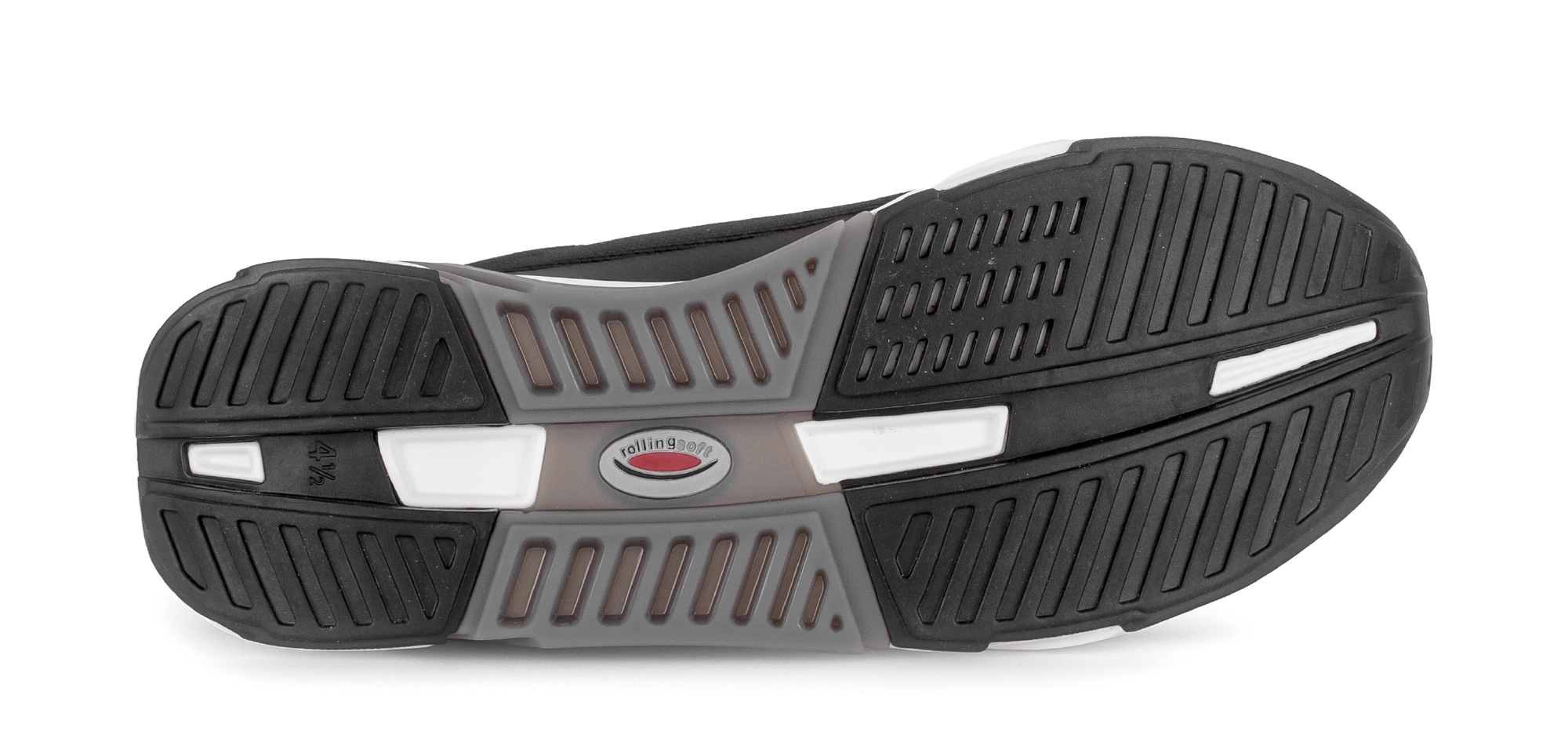 Gabor Rollingsoft Keilsneaker  , Schnürschuh, Halbschuh mit rollingsoft-Laufsohle, G-Weite