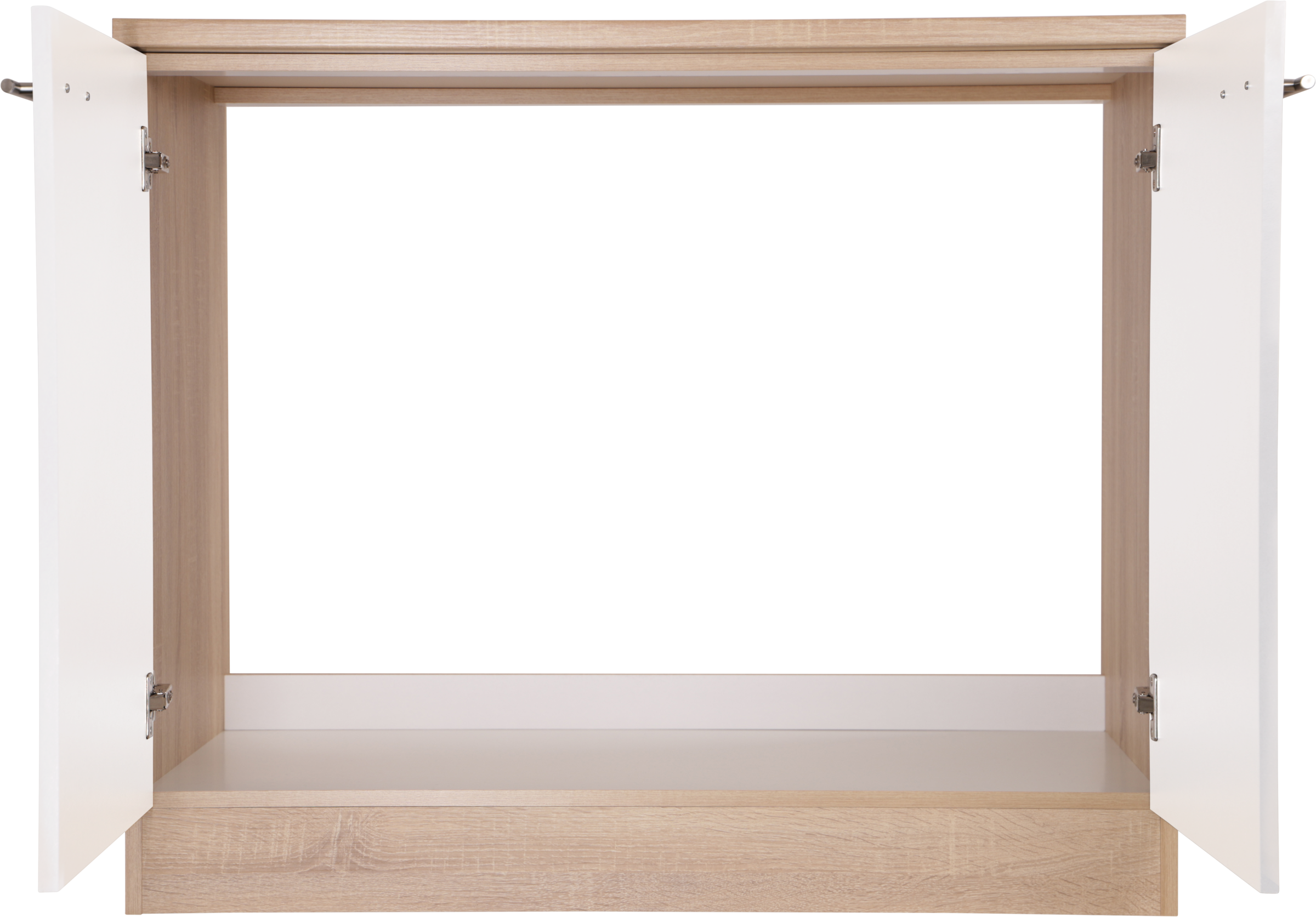 RESPEKTA Spülenschrank »Merle« Breite 100 cm, Soft-Close, Griffe aus Metall, 85 cm Arbeitshöhe