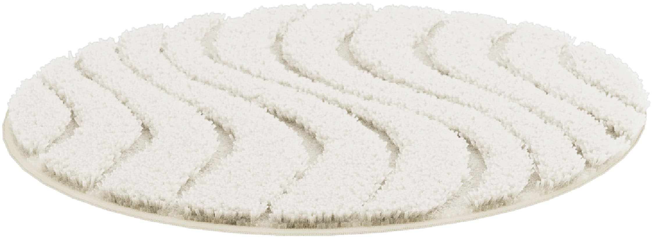 OTTO home Badematte »Levii, Badvorleger, Badezimmer Teppich, sehr weich«, rutschhemmend beschichtet, schnell trocknend-fußbodenheizungsgeeignet, Hoch-Tief-Effekt, weiche Haptik, Made in Europe