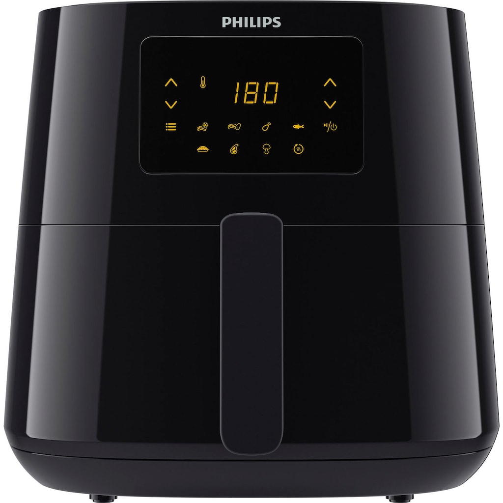 Philips Heißluftfritteuse »Airfryer XL HD9270/90, 6,2 l«, 2000 W, Fassungsvermögen 6,2 l, mit 7 Voreinstellungen und Warmhaltefunktion, digitales Display