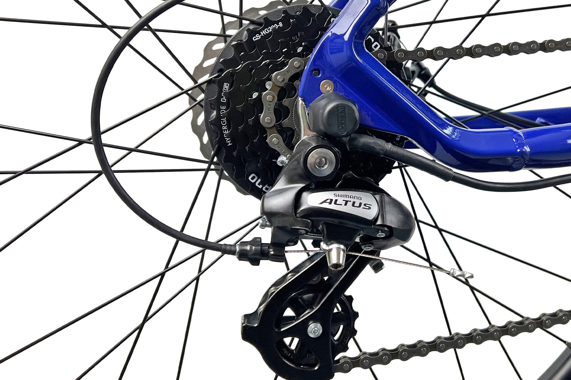 LLobe »Mountain E-Bike 27,5" Summit« 8 Gang Shimano Deore Schaltwerk Kettenschaltung Heckmotor 250 W
