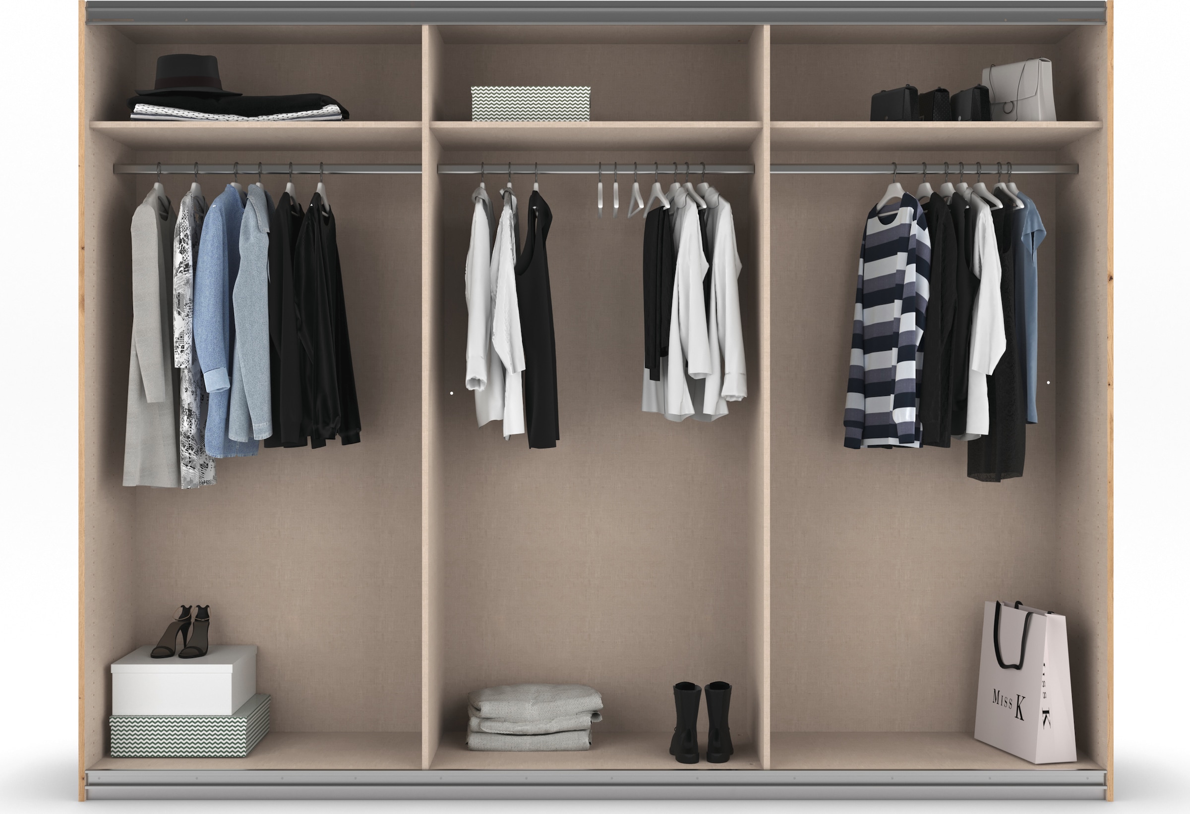 rauch Schwebetürenschrank »Bilbao-Extra«