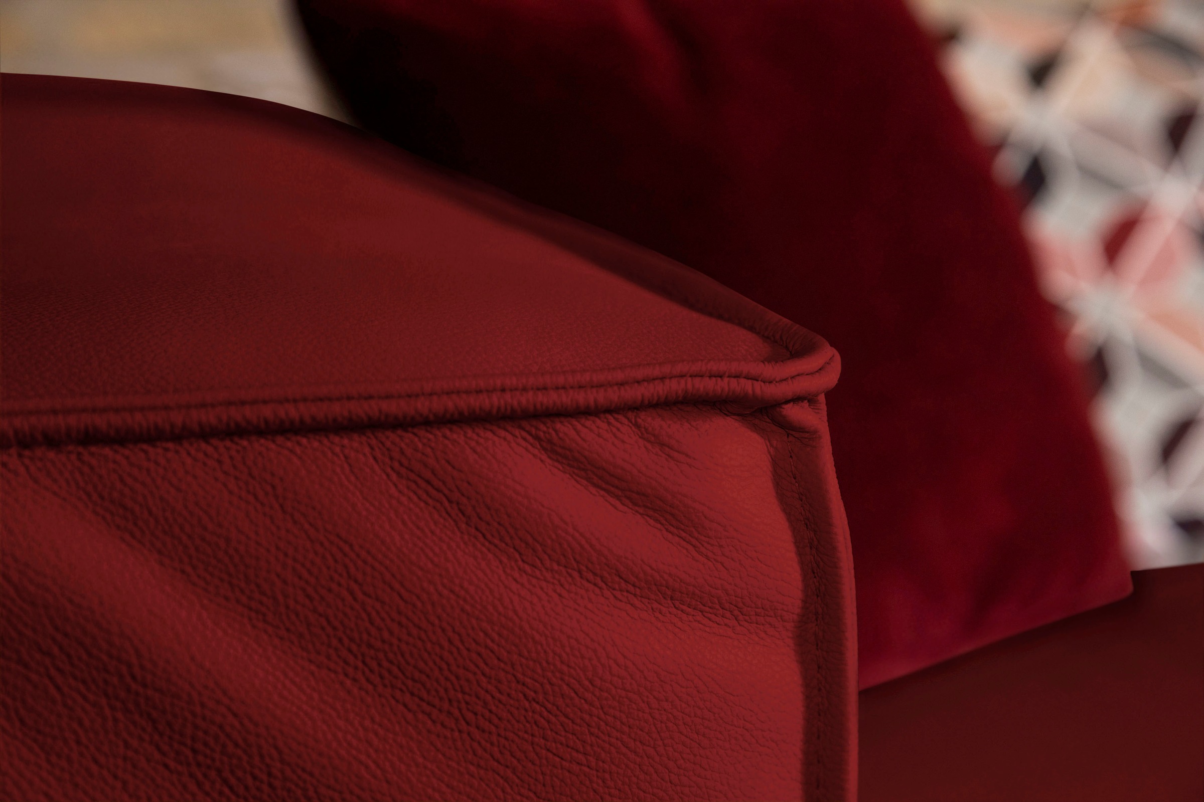 W.SCHILLIG Ecksofa »around-the-block, modern und elegant, bequem, L-Form«, mit eleganter Biese, mit Federkern