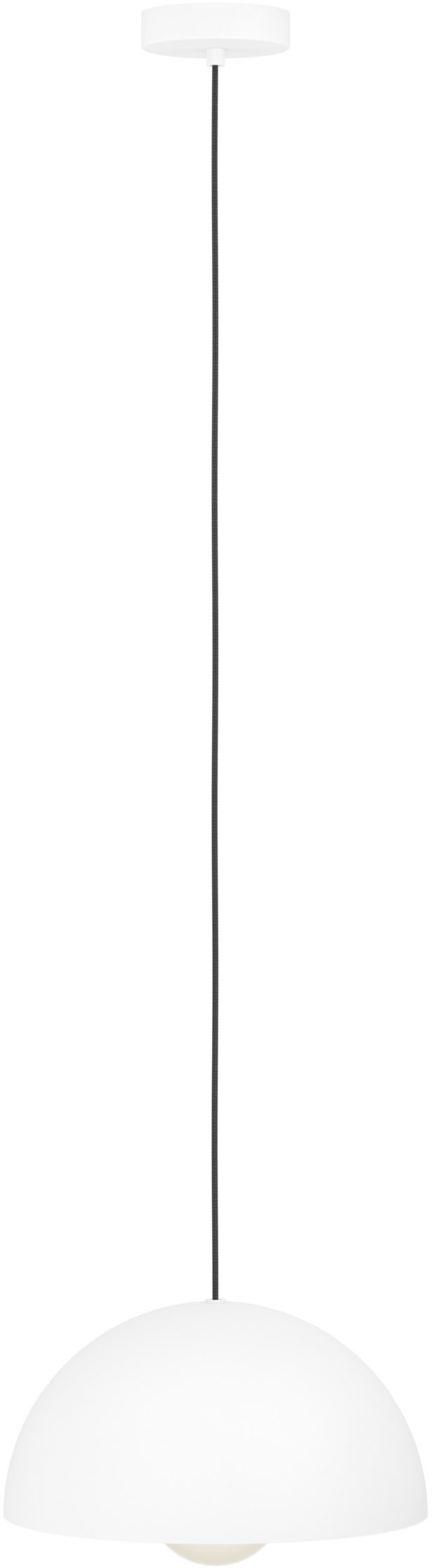 EGLO Hängeleuchte »GAETANO Pendellampe - Stahl - E27 - 1X40W - IP20« E27 1 Stk. Hängelampe, Deckenlampe, Wohnzimmer, Esszimmer, H110 x Ø30 cm