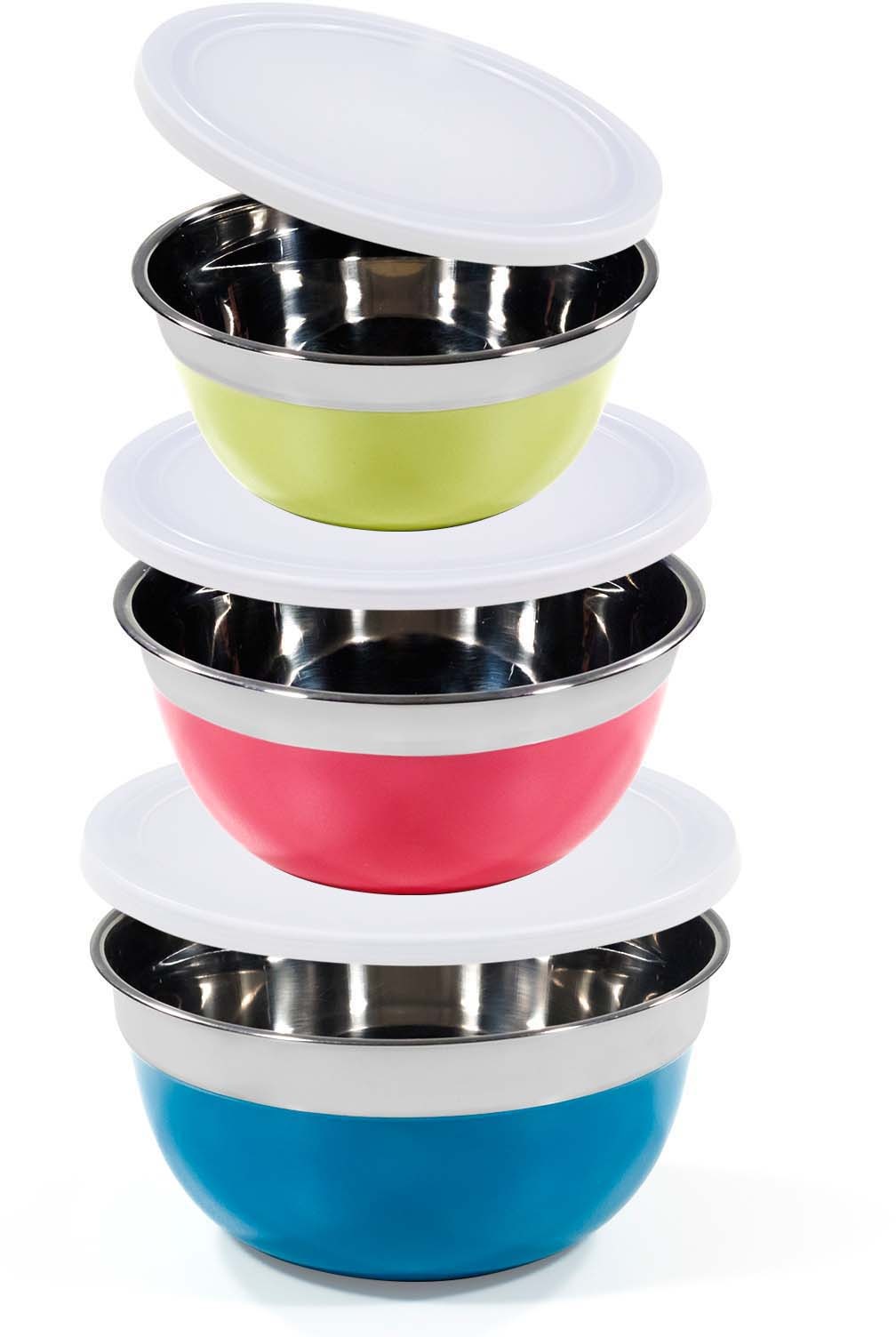 KING Messer-Set »AROMI Metallic« inklusive 3tlg. Schüssel-Set günstig online kaufen