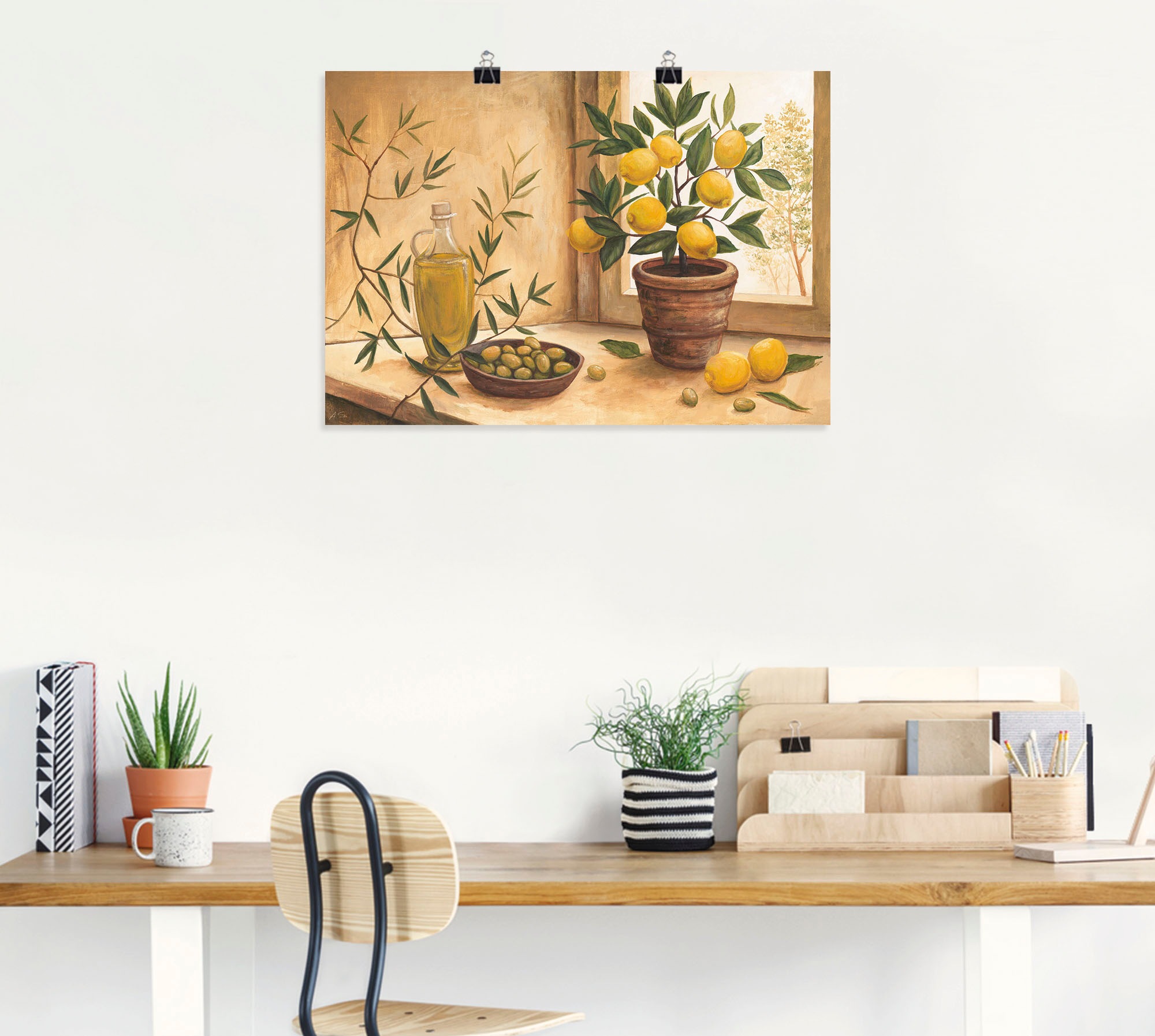 Artland Wandbild »Oliven und Zitronen«, Arrangements, (1 St.), als Alubild, günstig online kaufen