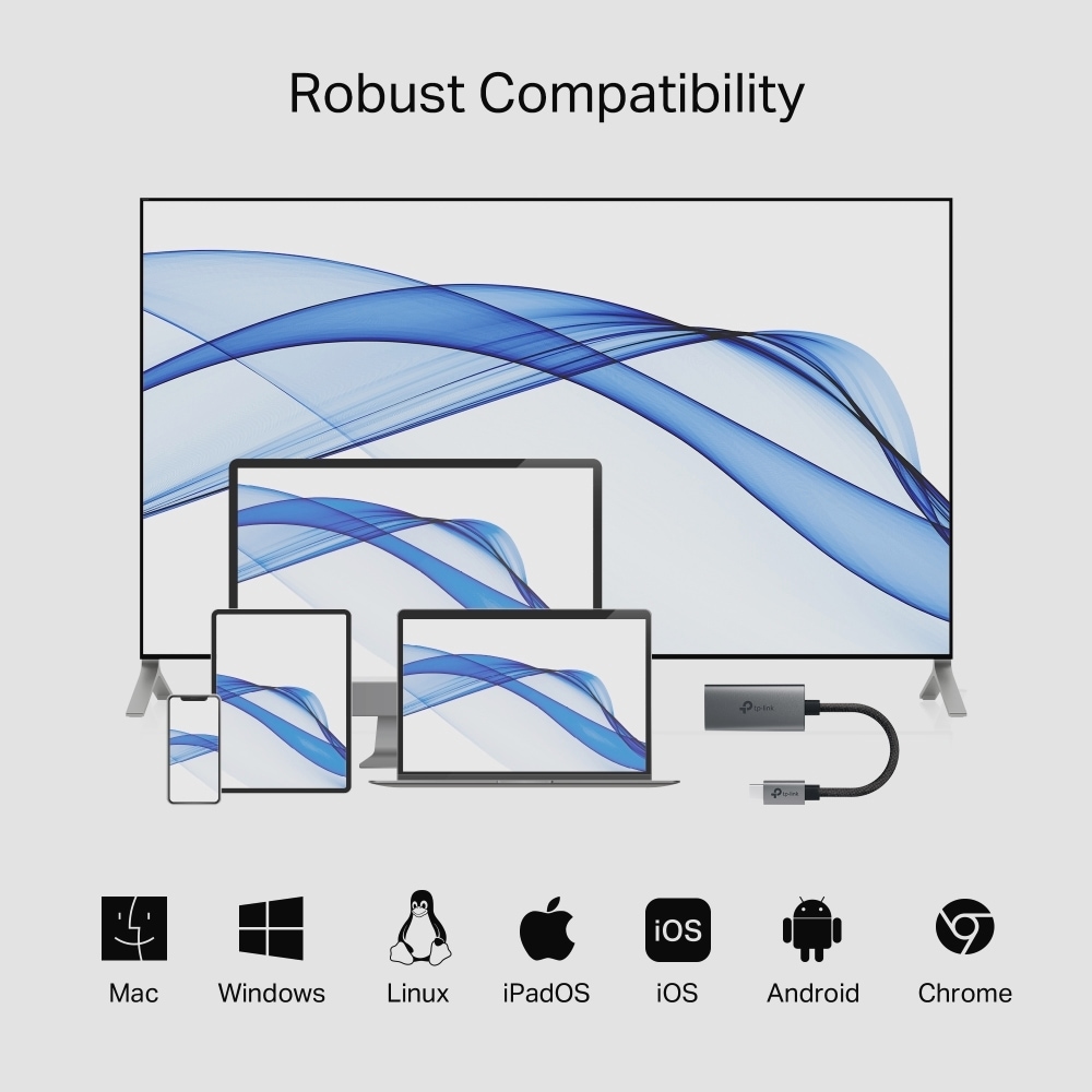 TP-Link USB-Adapter »UA520C USB Type-C zu HDMI« USB-C zu HDMI 10 cm
