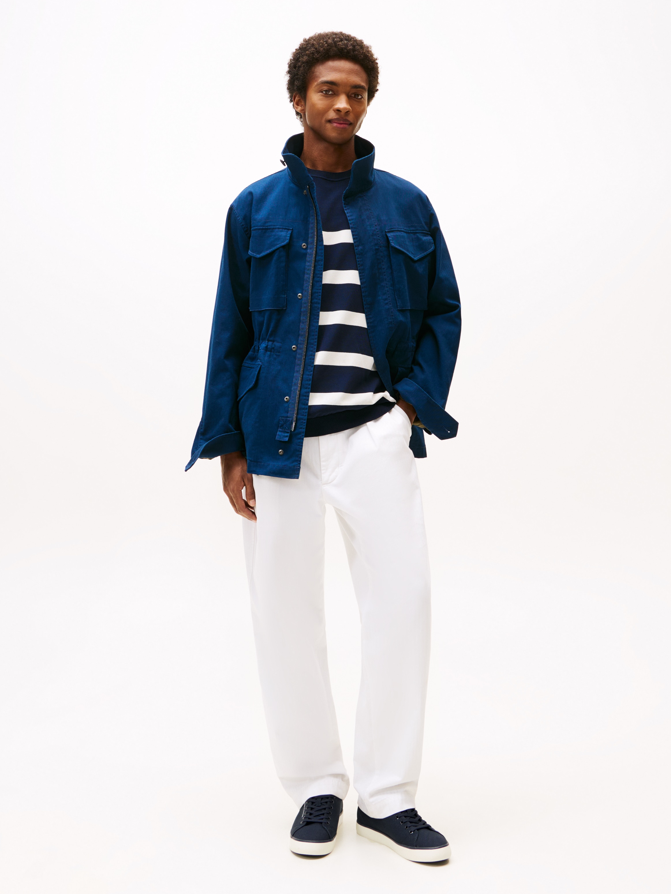 Tommy Hilfiger Sneaker »TH HI VULC LOW CORE CANVAS«, Freizeitschuh, Halbschuh, Schnürer mit weich gepolstertem Schaftrand