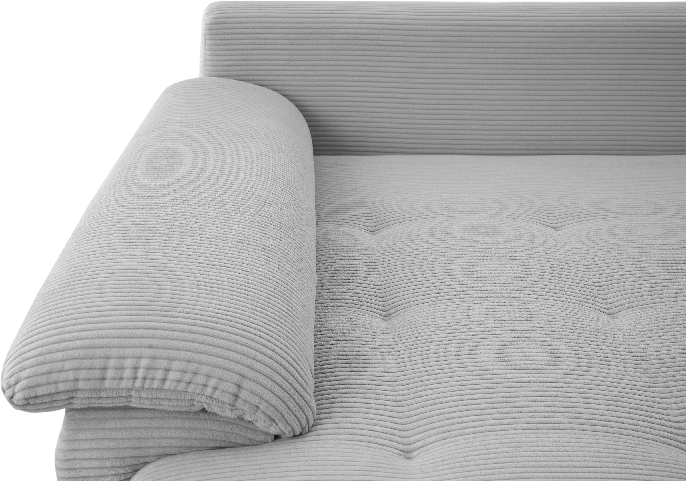 Mr. Couch Ecksofa »Dario, L-Form, mit Bett und Bettkasten« wahlweise mit Kaltschaum