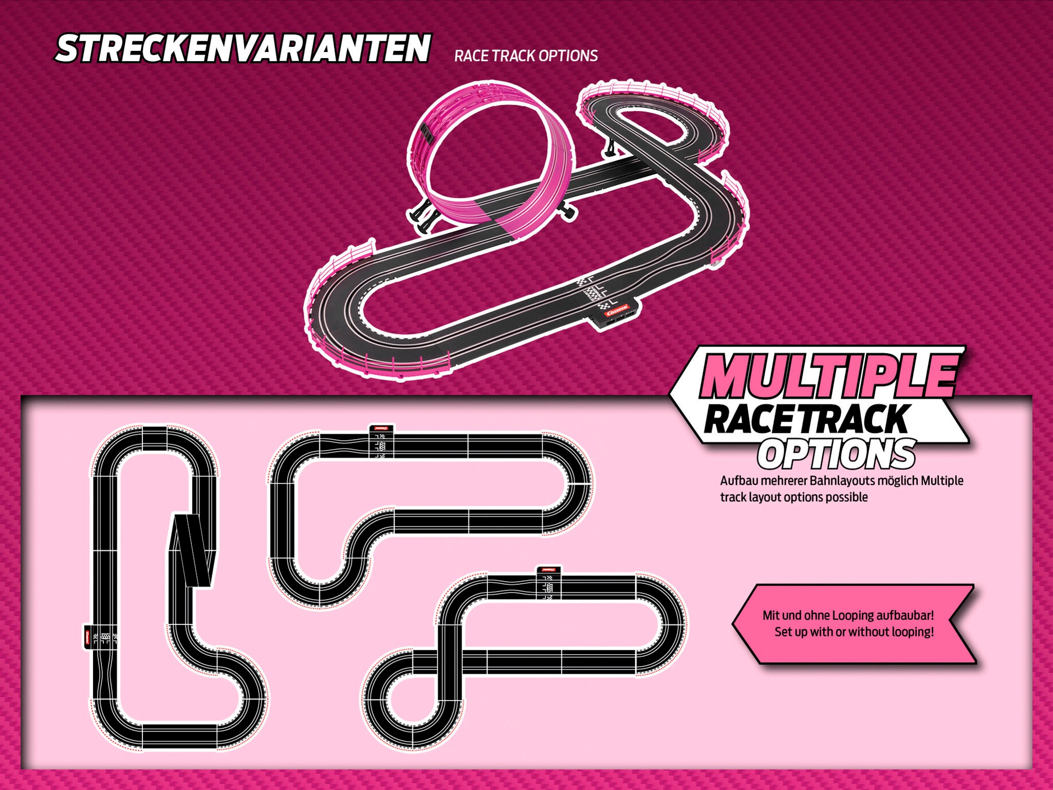 Carrera® Autorennbahn »Carrera GO!!! - Glamour Racing«