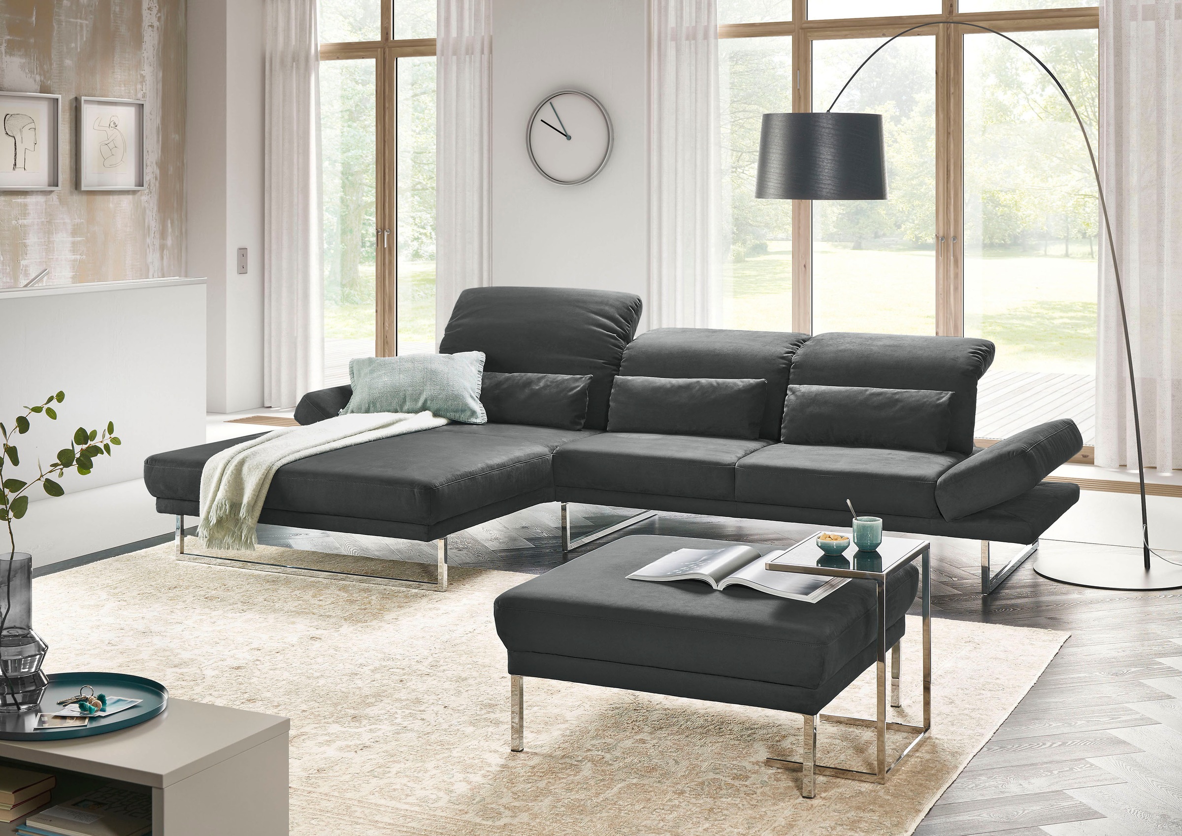 3C Candy Ecksofa »Mallow Designsofa mit Komfortfunktionen, modern und beque günstig online kaufen