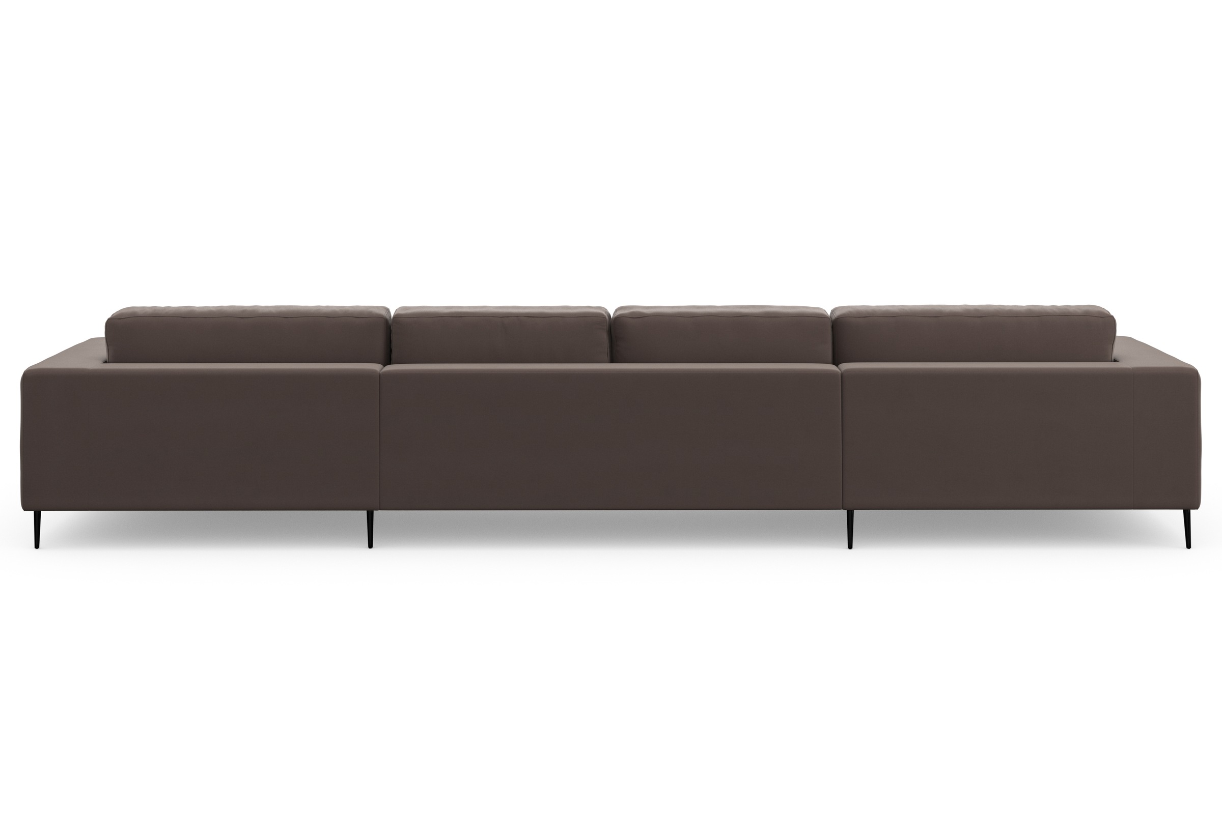 DOMO collection Wohnlandschaft »Modica U-Form«, XXL, in moderner Optik mit, 2 großzügigen Recamieren, auch in Cord