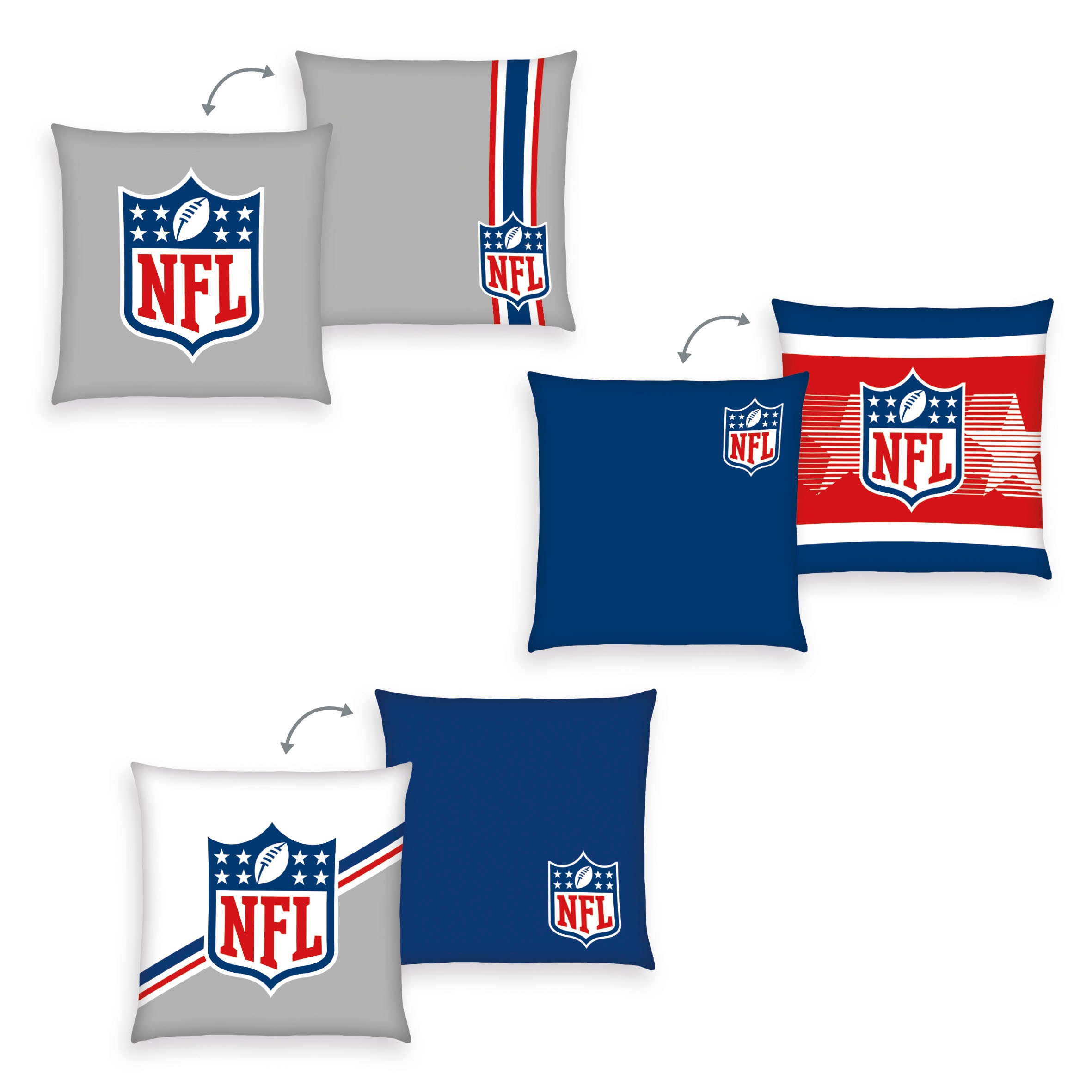 NFL Dekokissen »NFL«, hochfarbig bedruckt