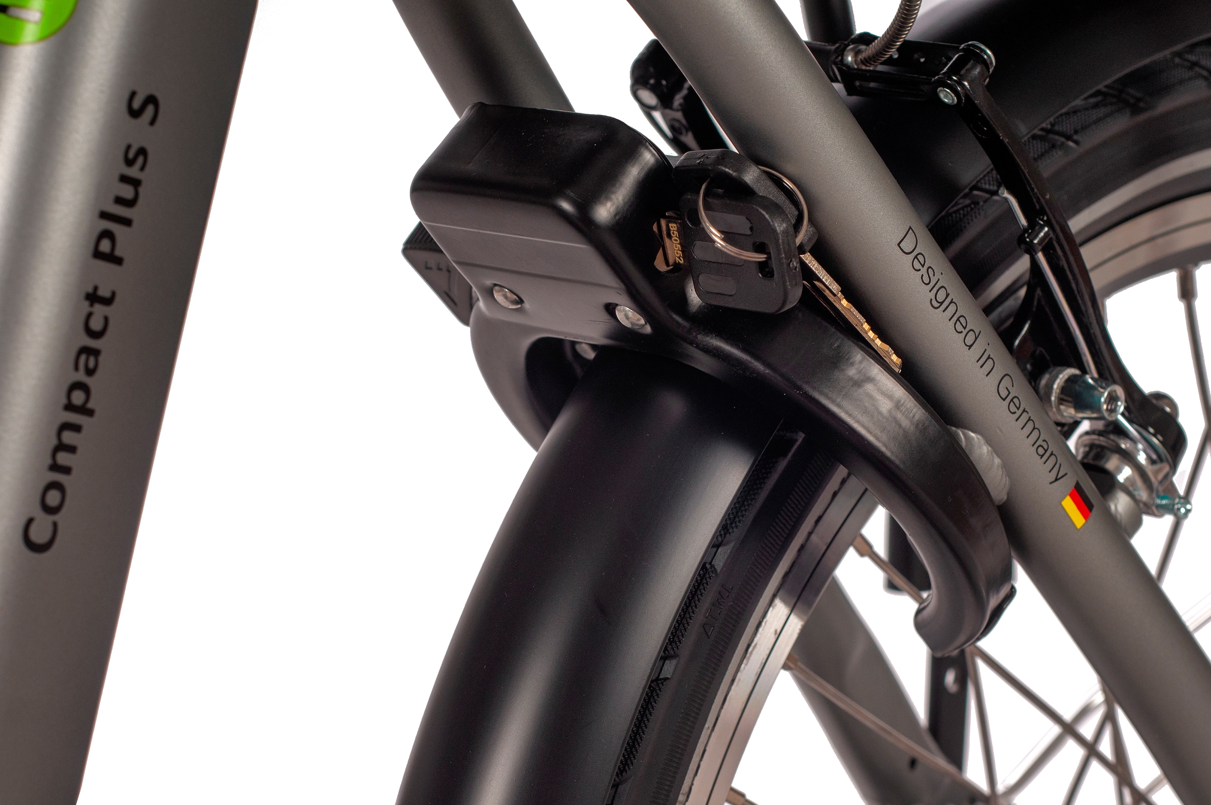 SAXONETTE E-Bike »Compact Plus S«, 3 Gang, Frontmotor 250 W, (mit Akku-Ladegerät), Pedelec, Elektrofahrrad für Damen u. Herren