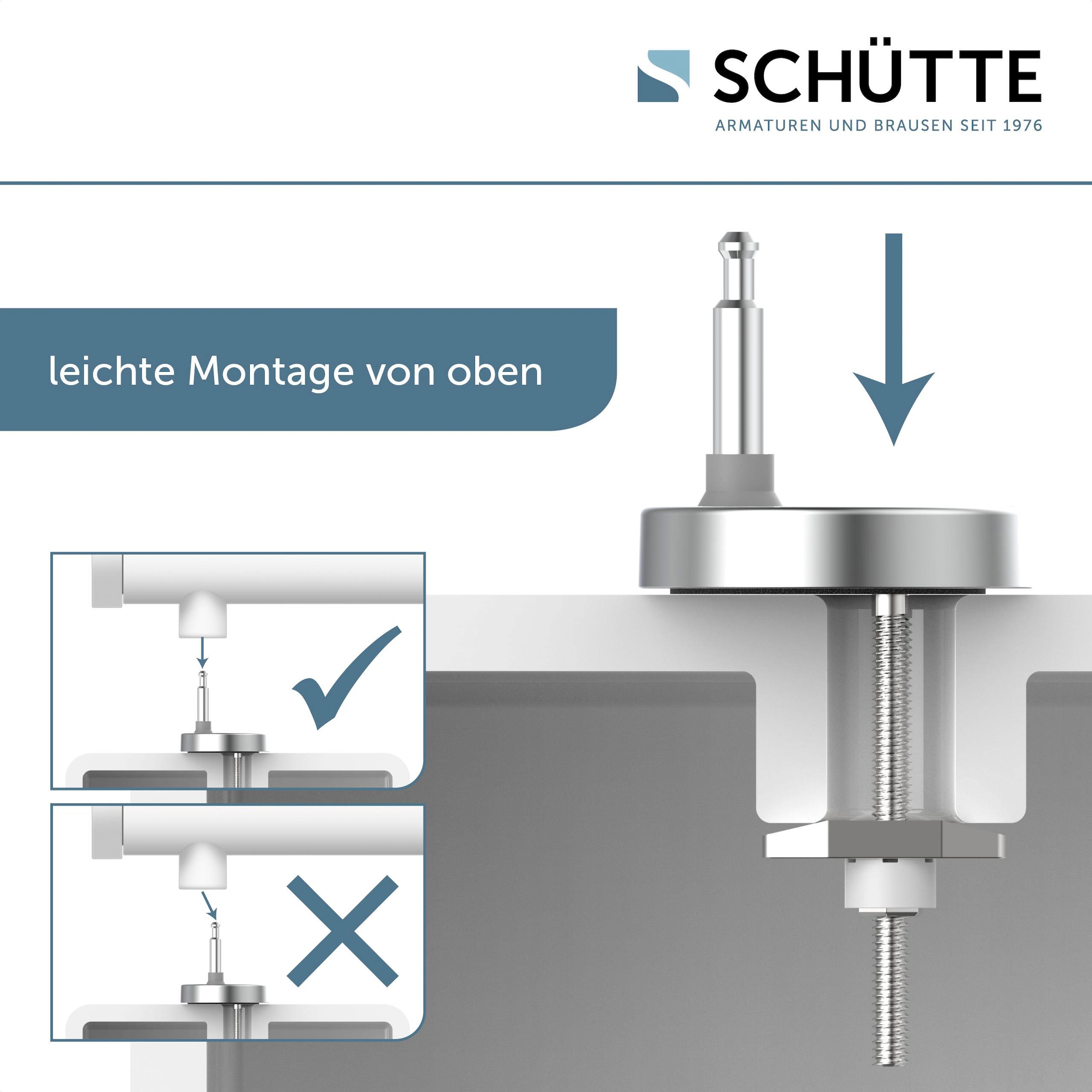 Schütte WC-Sitz »STONE PYRAMID«, bruchsicher und kratzfest, Absenkautomatik, Standardmaß