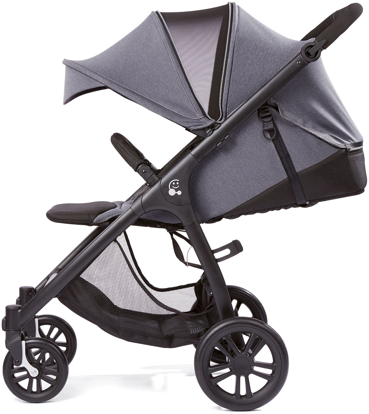 Gesslein Kinder-Buggy »Smiloo Happy, schwarz/grau meliert«, Kinderwagen,  Buggy, Sportwagen, Sportbuggy, Kinderbuggy, Sport-Kinderwagen günstig  kaufen | Quelle.de