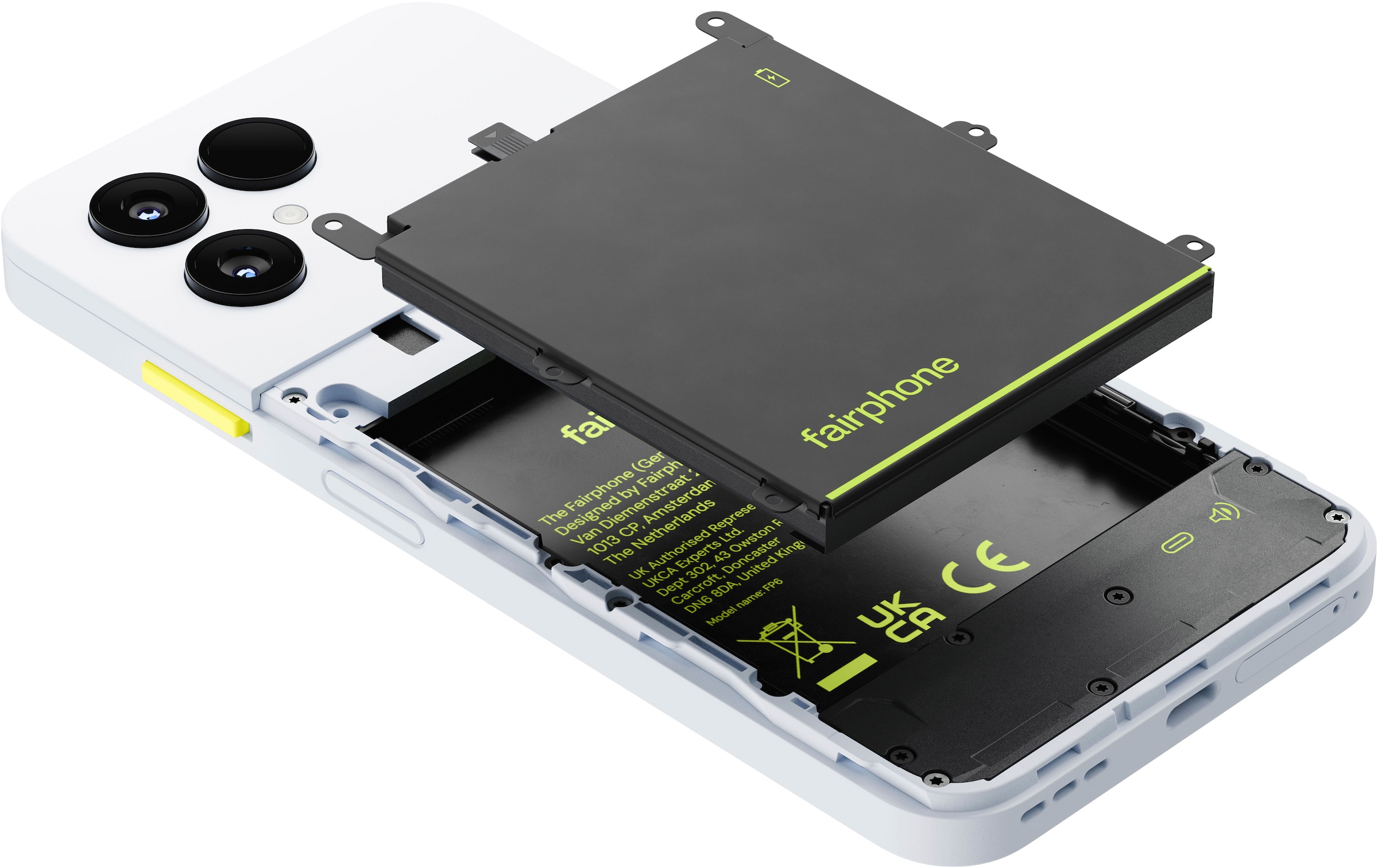 Fairphone Smartphone »Gen. 6«, Cloud White
