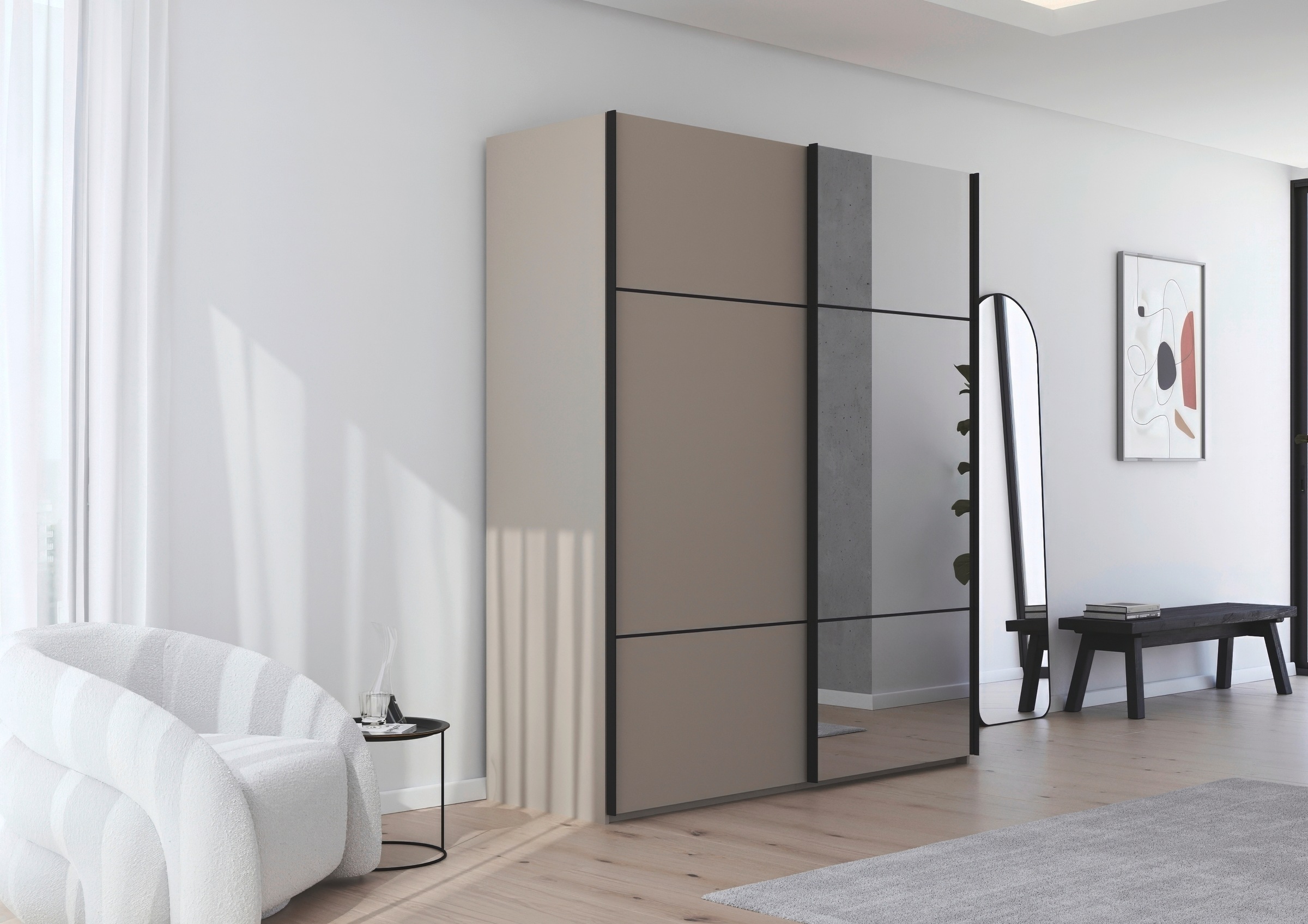 rauch Schwebetürenschrank »Kleiderschrank Schrank Garderobe Schlafzimmersch günstig online kaufen