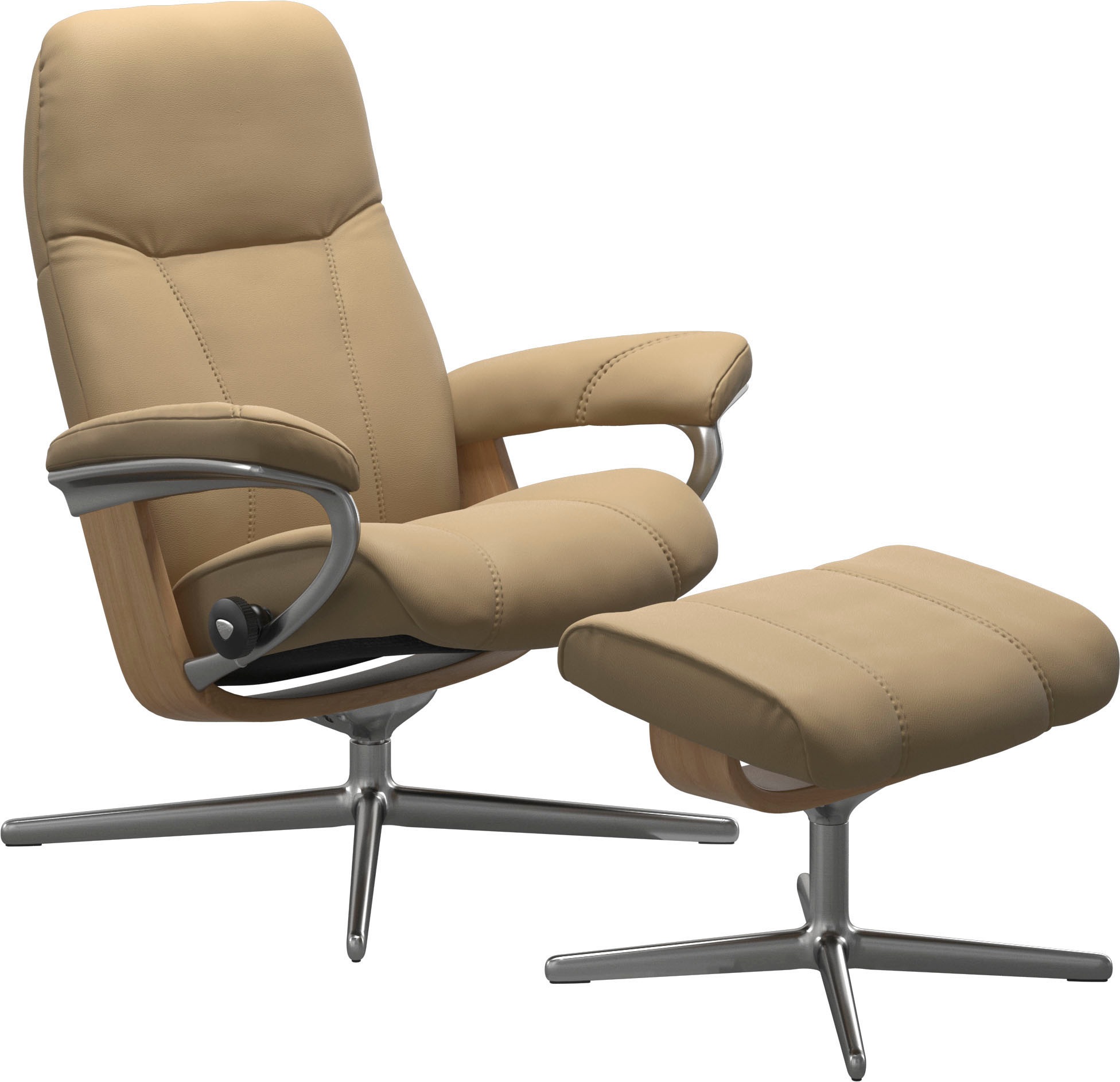 Stressless® Relaxsessel »Consul«, (Set, Relaxsessel mit Hocker), mit Hocker günstig online kaufen